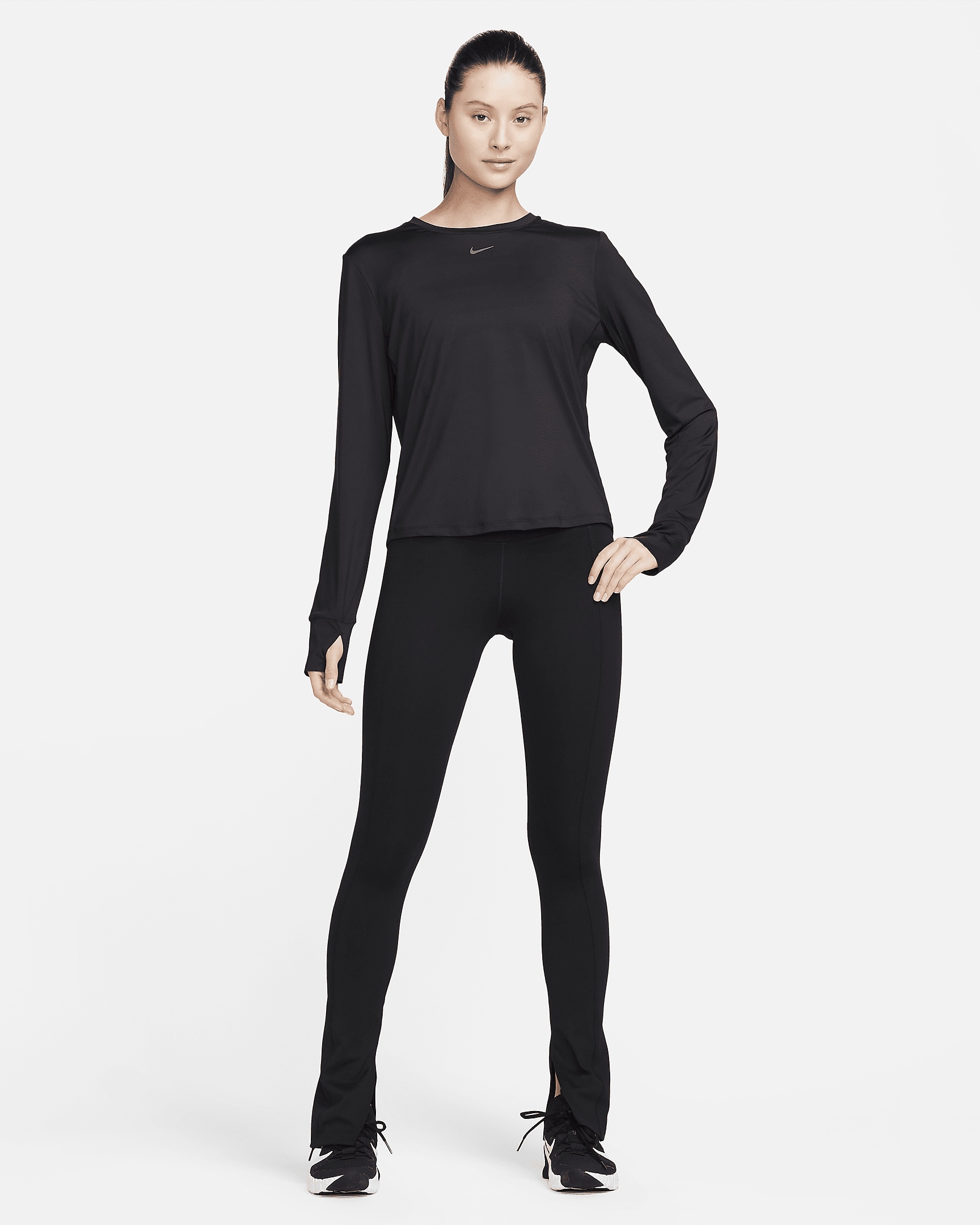 Nike One Classic Women's Dri-FIT Long-Sleeve Top - 5