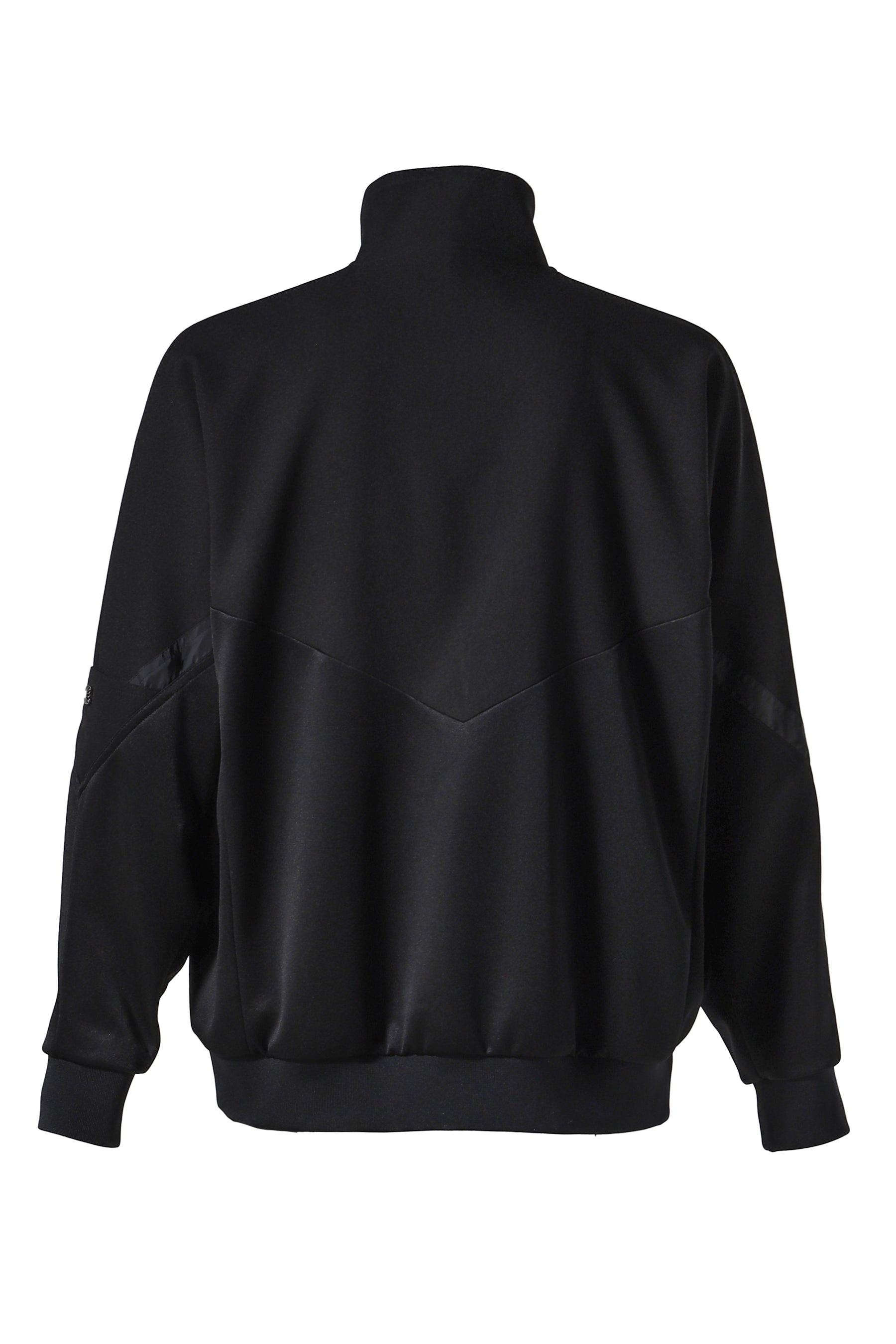 HALF ZIP TRACK JACKET / BLK - 2