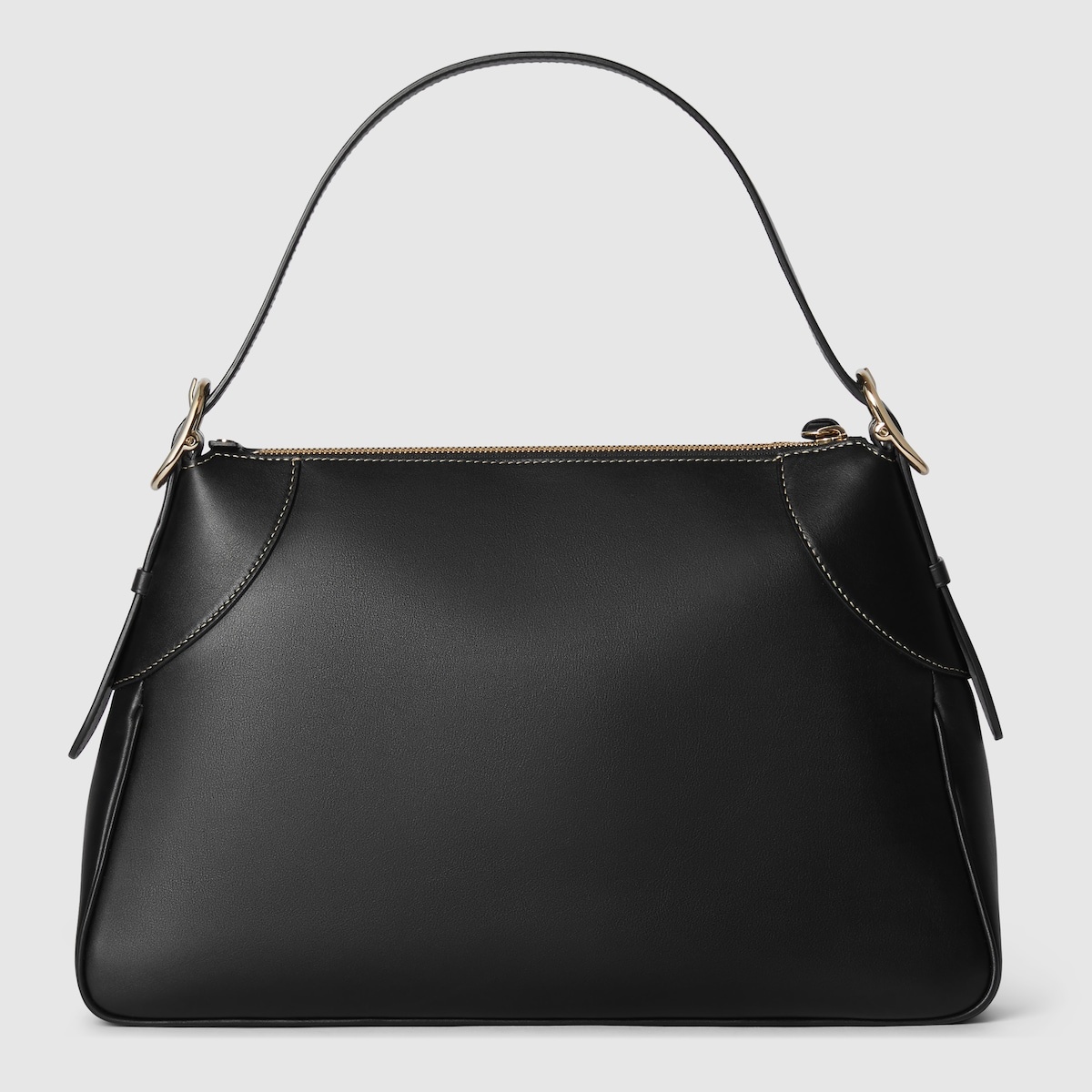 ショルダーバッグ・ポシェット GG EMBLEM MEDIUM SHOULDER BAG GG Emblem medium shoulder bag in beige and white fabric