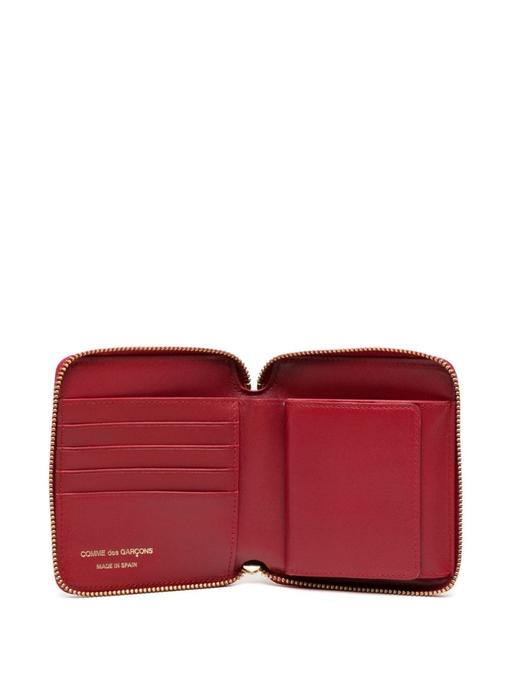 logo-embossed leather wallet - 3