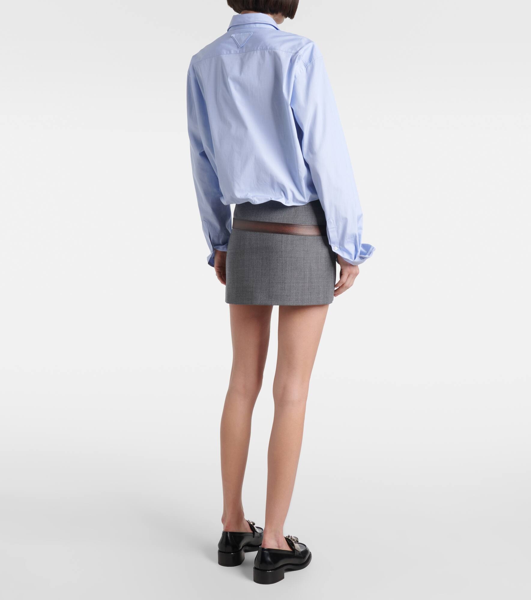 Appliqué miniskirt - 3