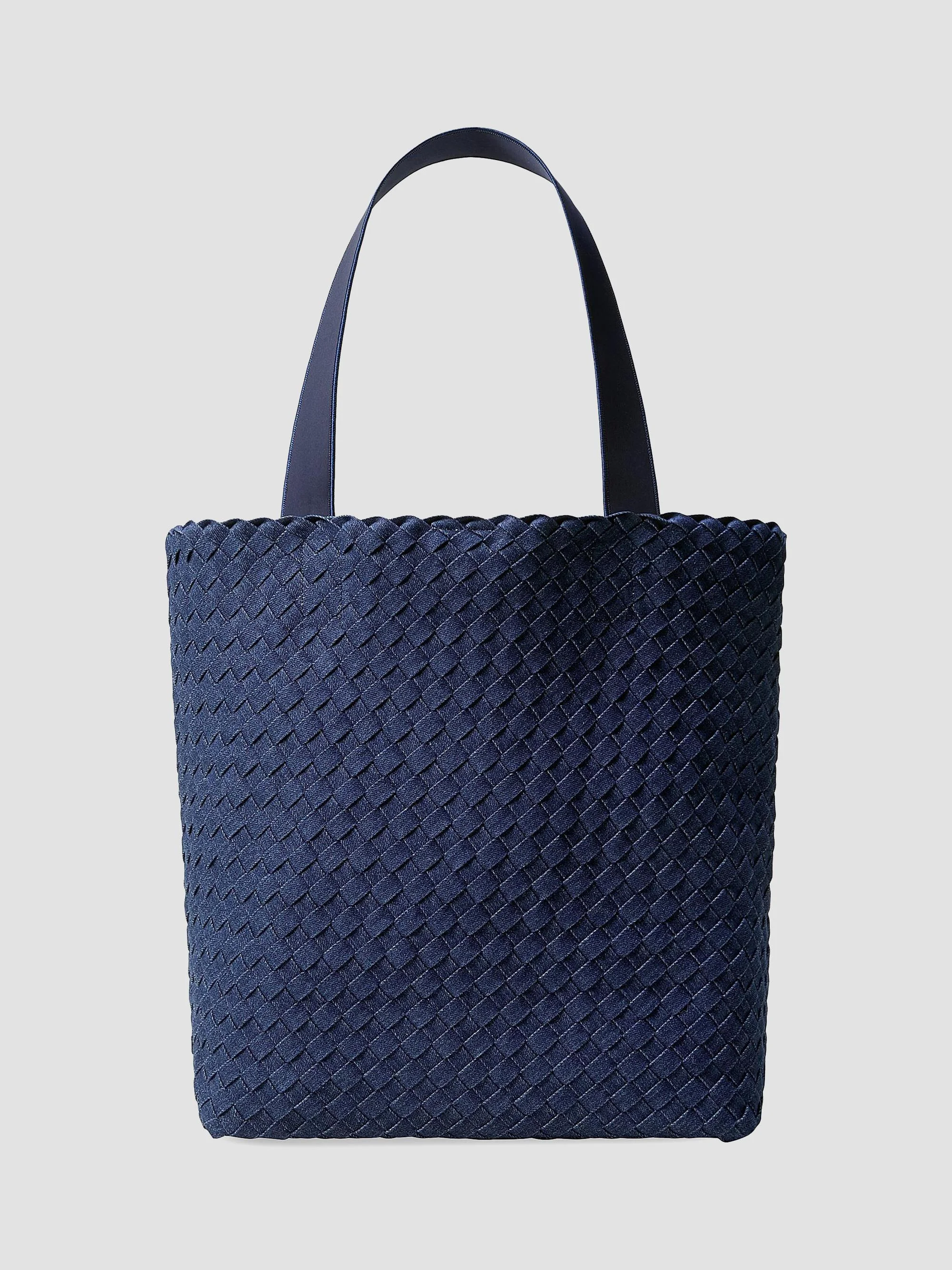 Women's Como Shopper Tote Bag - Denim - 1