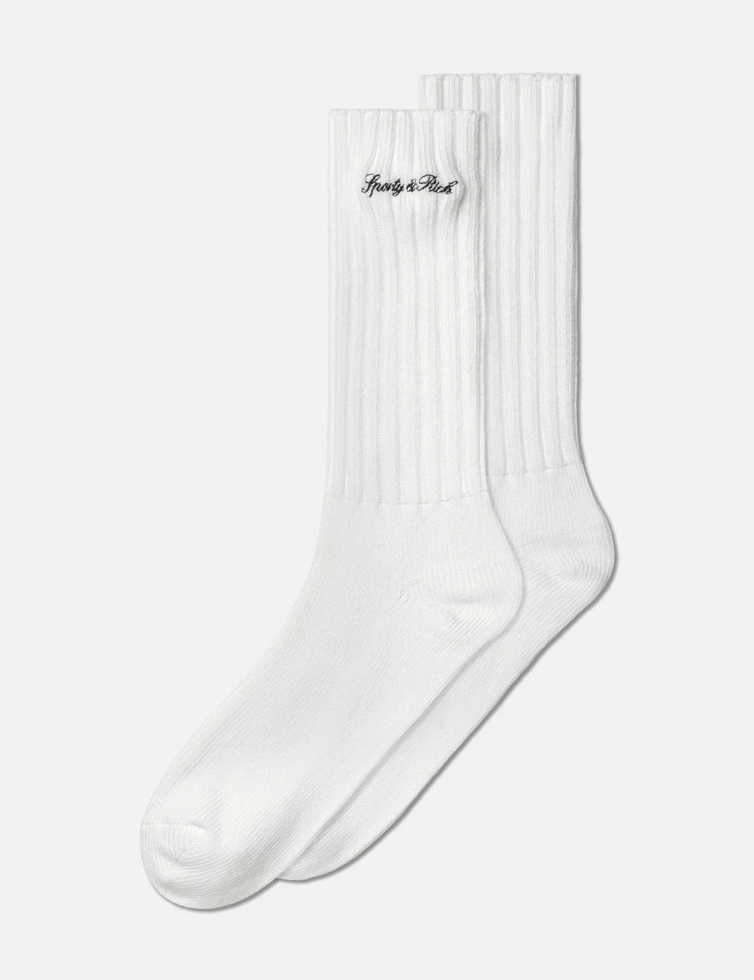 SIGNATURE LOGO RIB SOCKS - 1