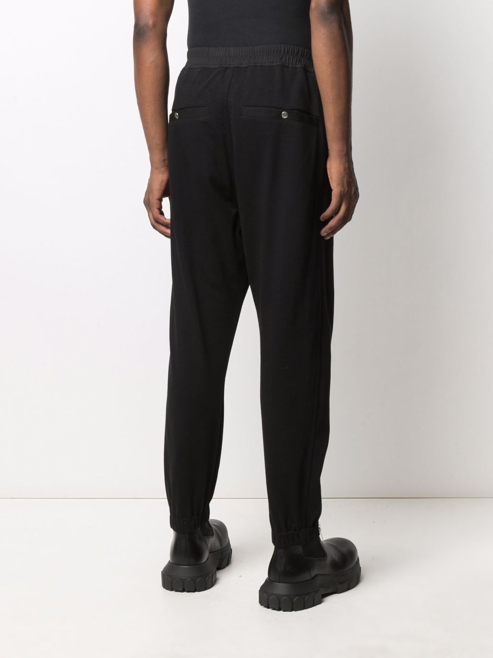 zip-detail track pants - 4