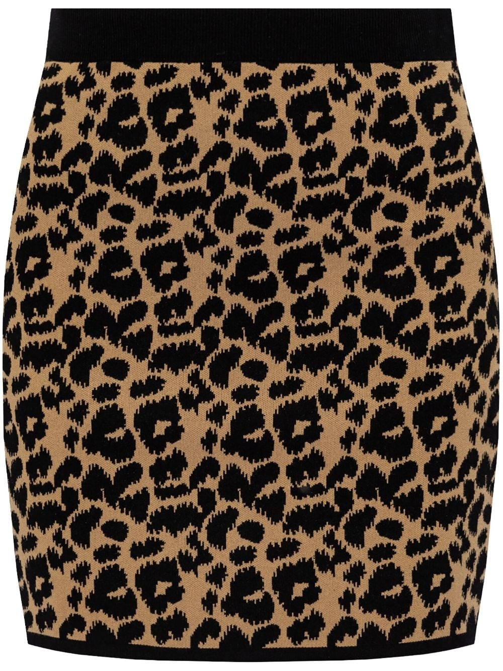 Domizia leopard-print skirt - 1