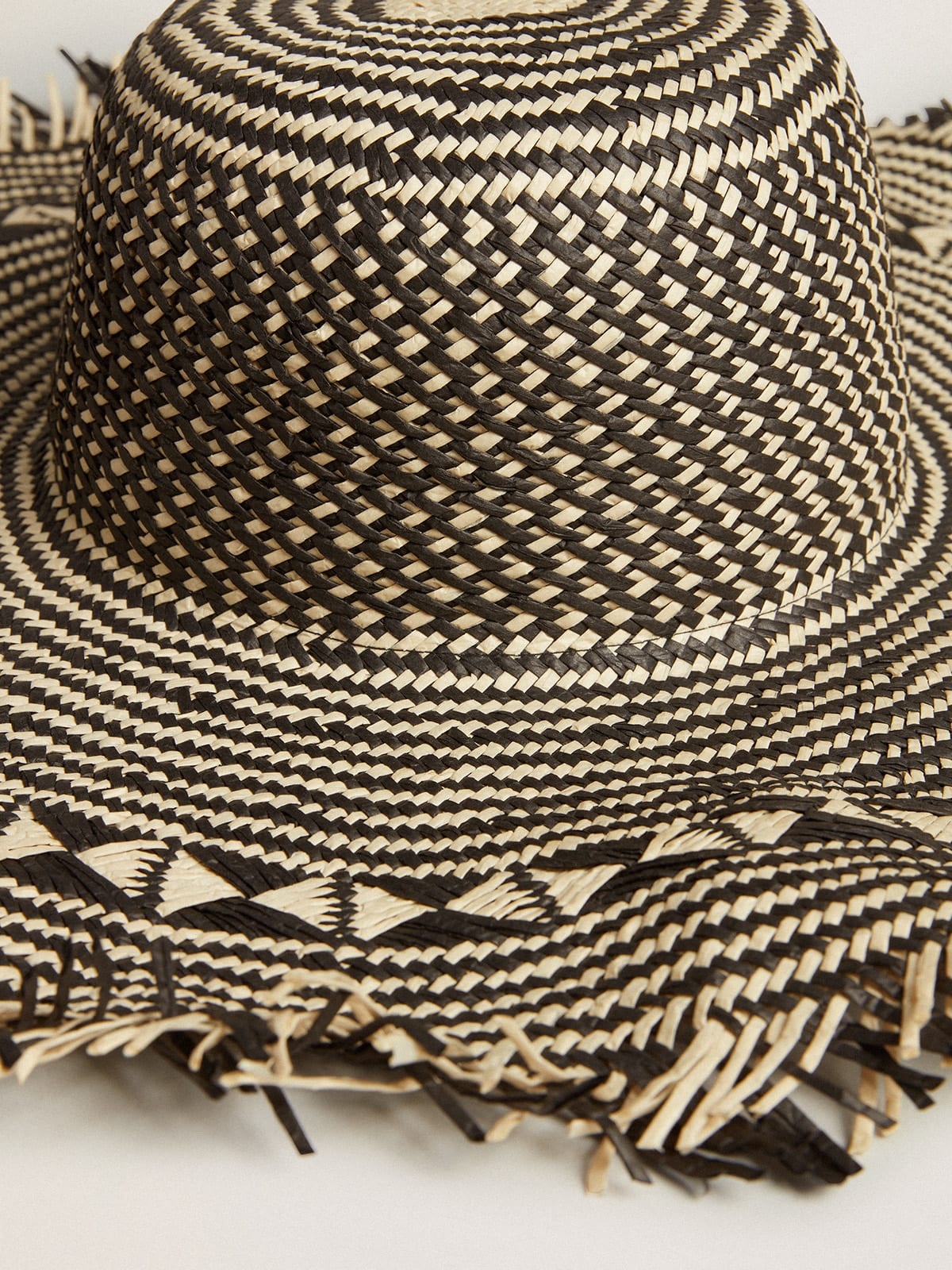Black straw hat - 2