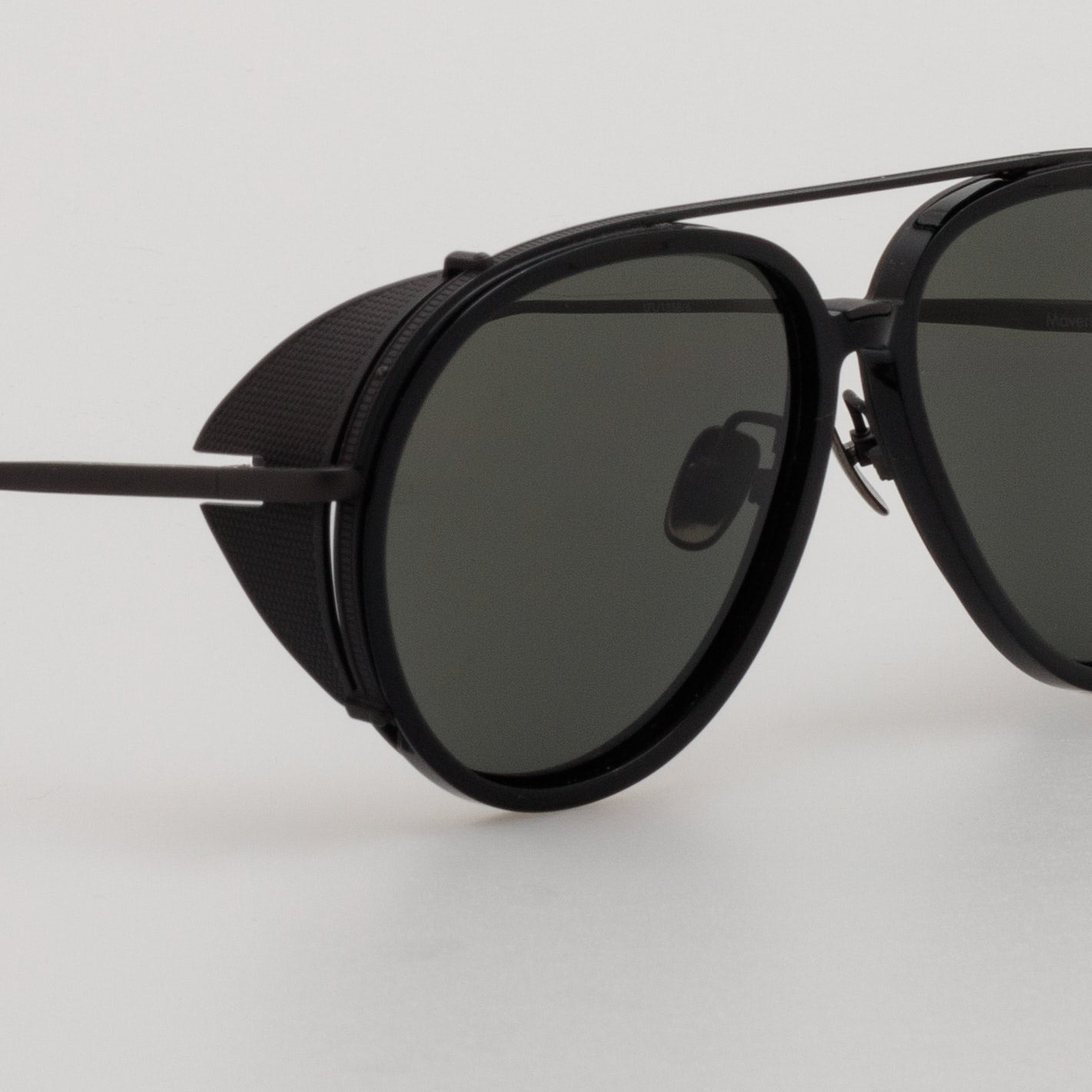 MEN'S MAVERICK AVIATOR SUNGLASSES IN BLACK - 3