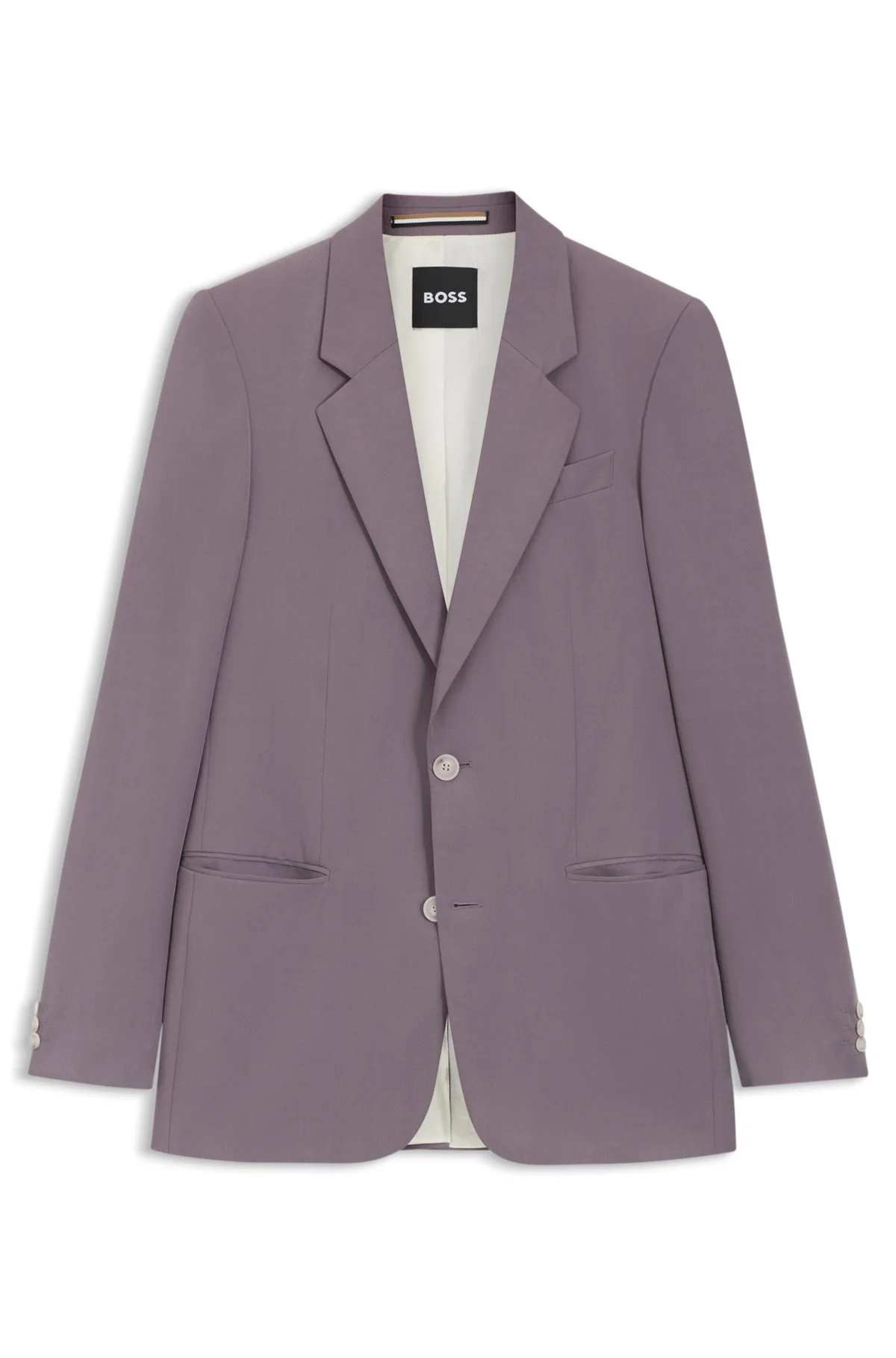 RELAXED-FIT JACKET IN TWILL - 1