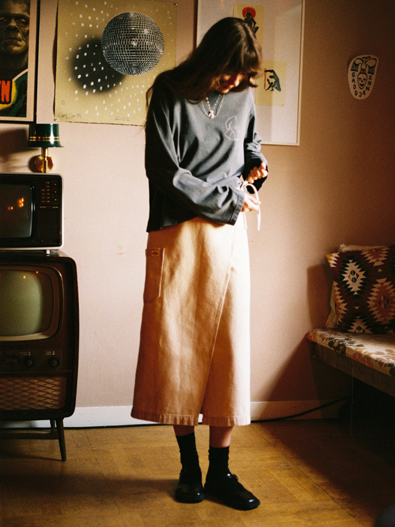 Nudie Jeans Irma Skirt Denim outlook