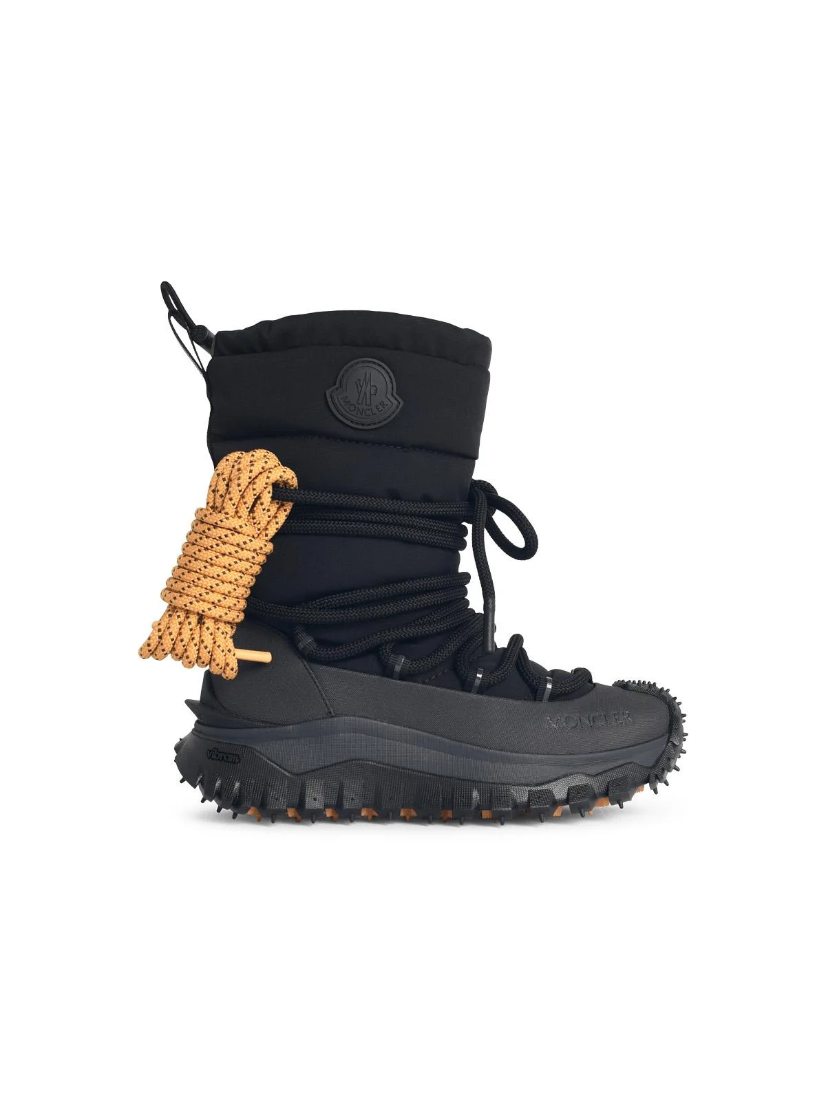 Moncler 'Trailgrip Après' Black Polyamide Blend High Boots Women - 1