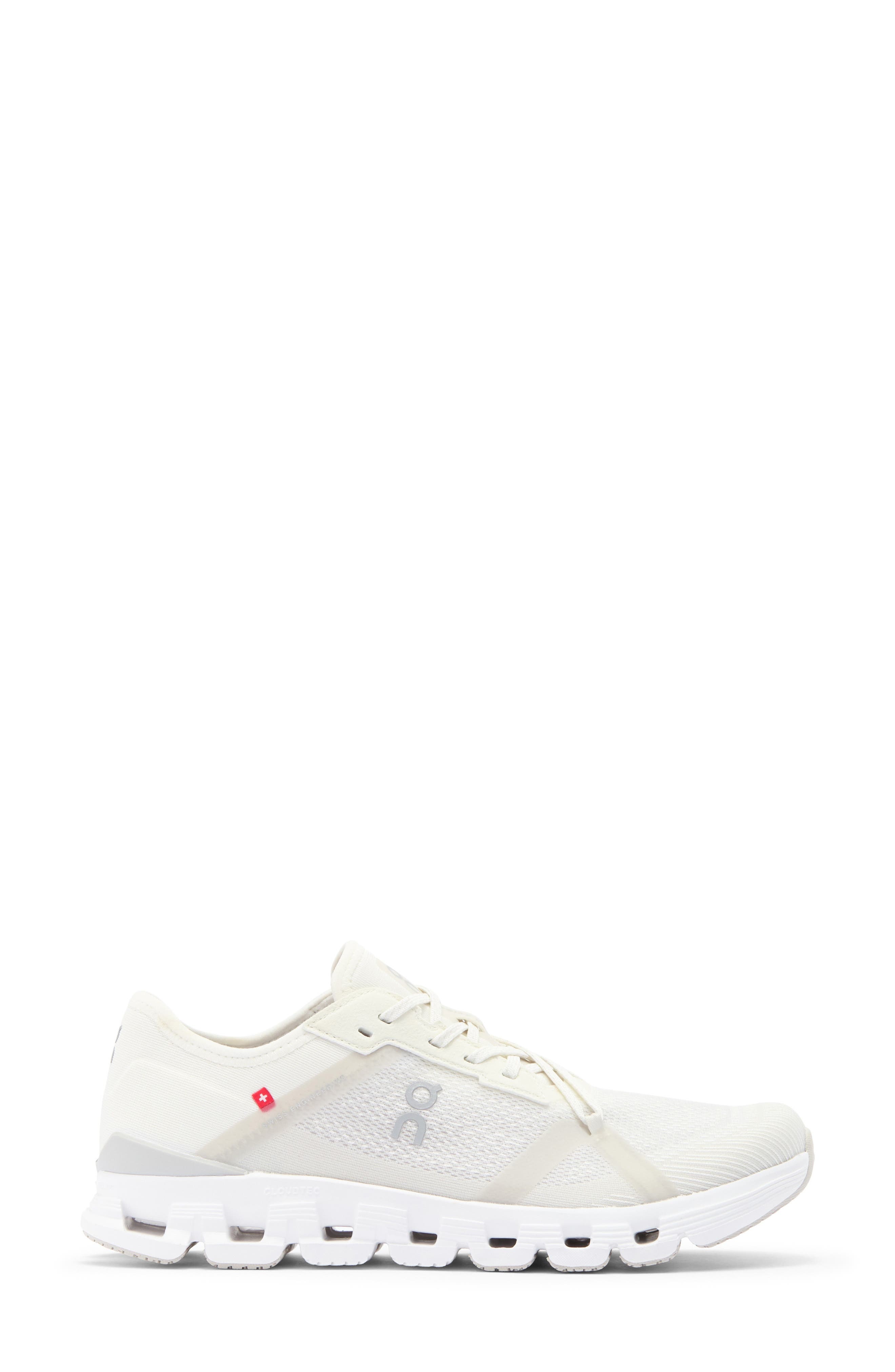 On Cloud X 4 AD Athletic Shoe in White/Wolf at Nordstrom - 3