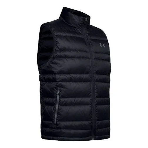 Under Armour Fleece Down Vest 'Black' 1342741-001 - 1