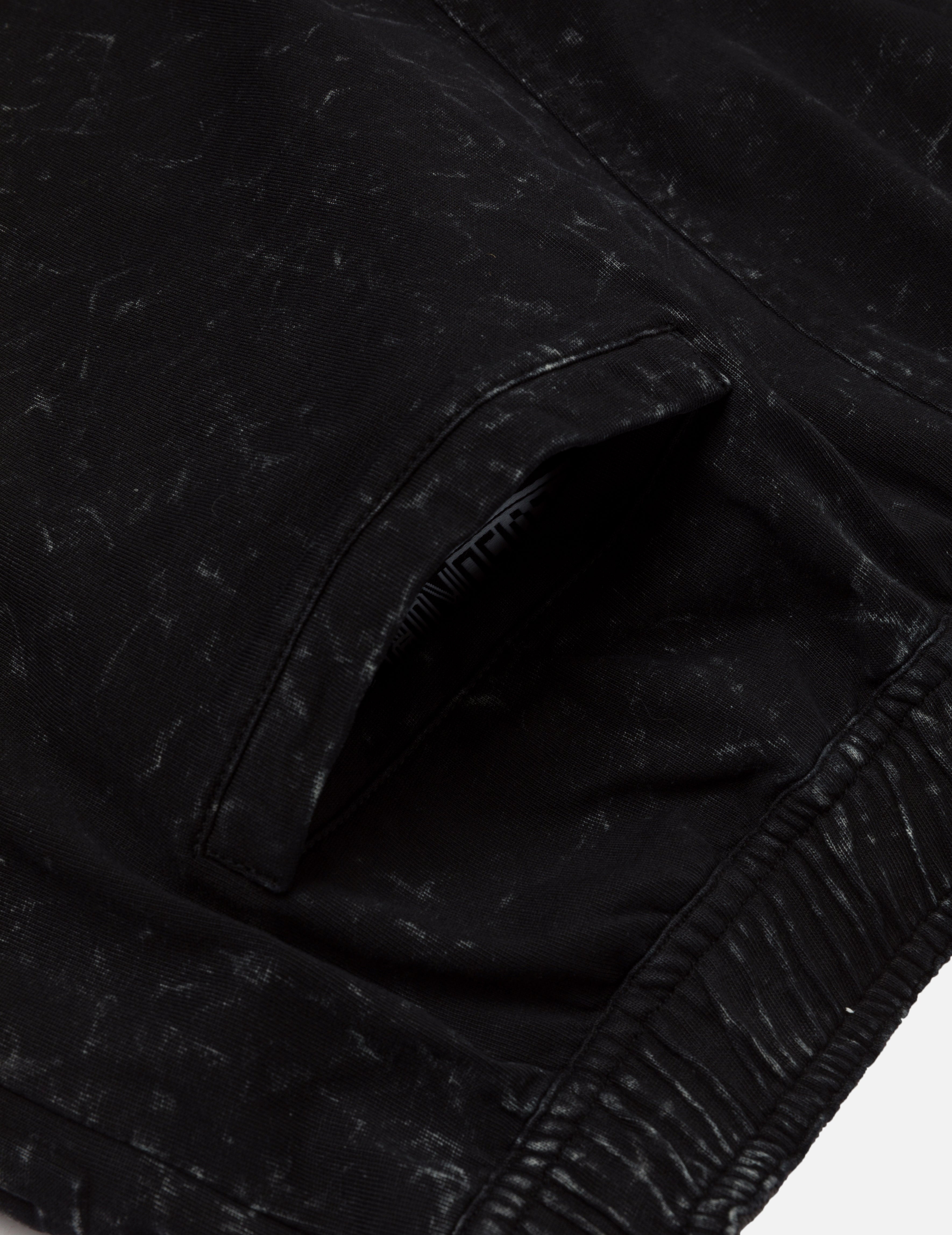 Reversible Washed Relax Fit Jersey Shorts - 7