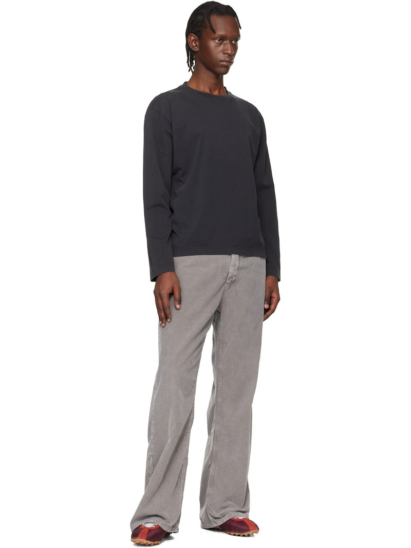 HOPE Gray Loose-Fit Trousers outlook