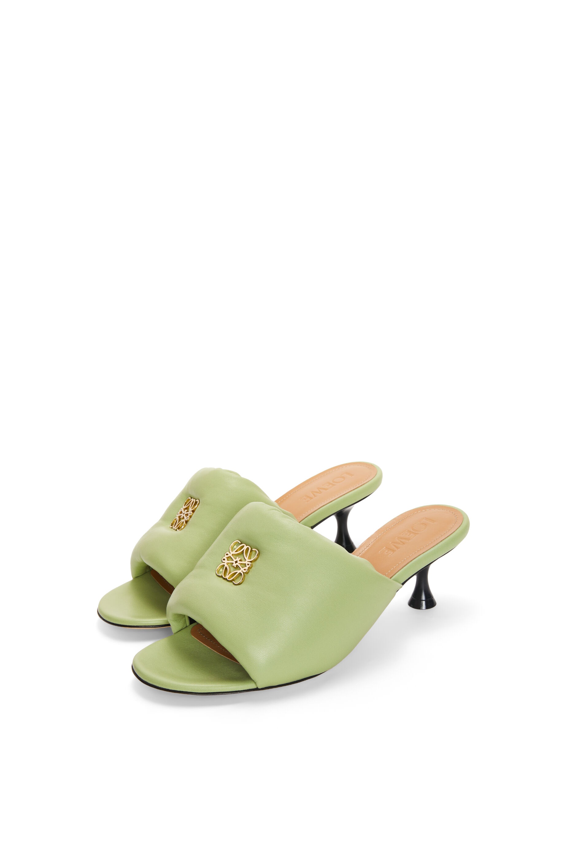 Anagram padded mule in lambskin - 2