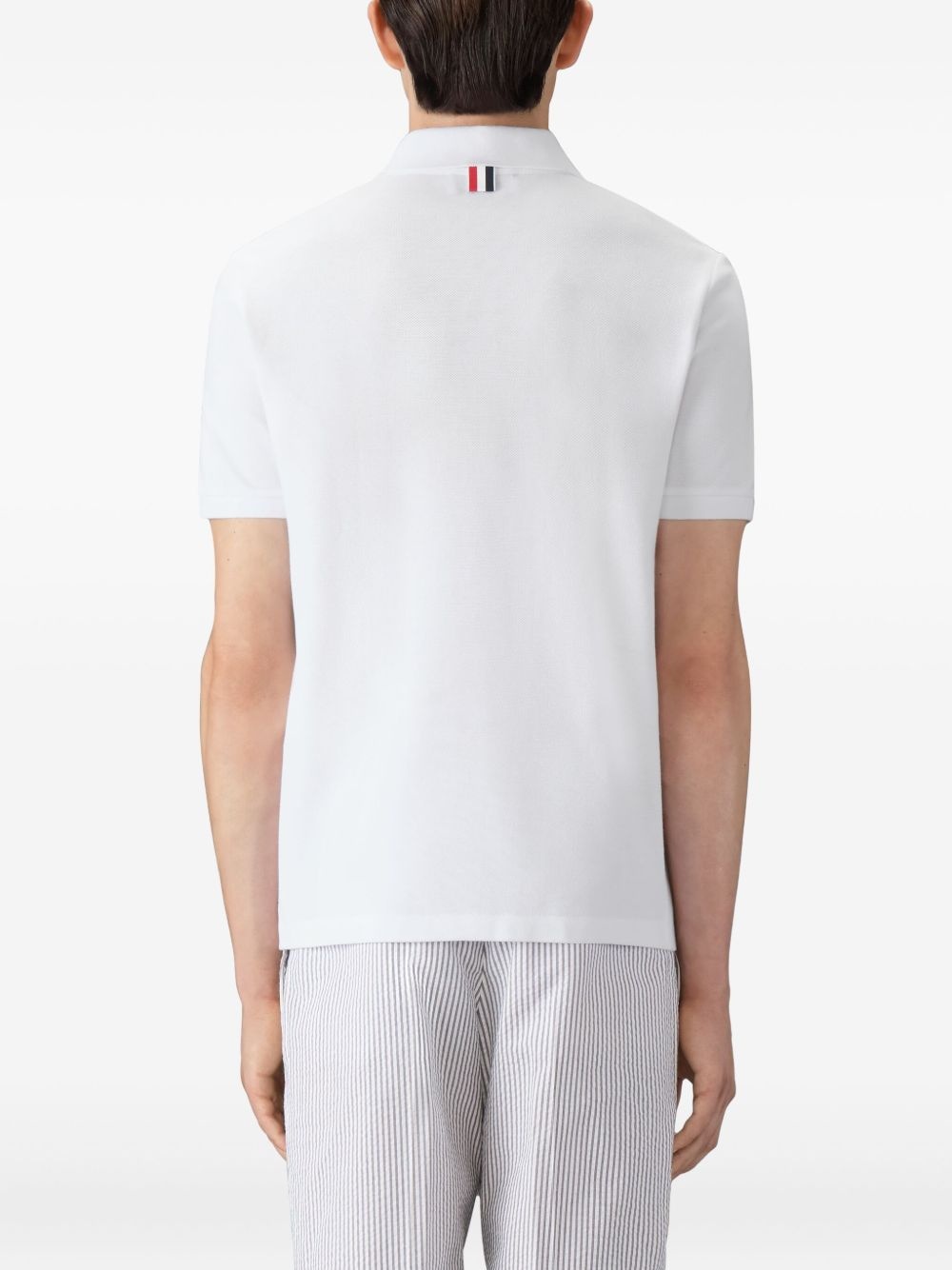 button-placket polo shirt - 4