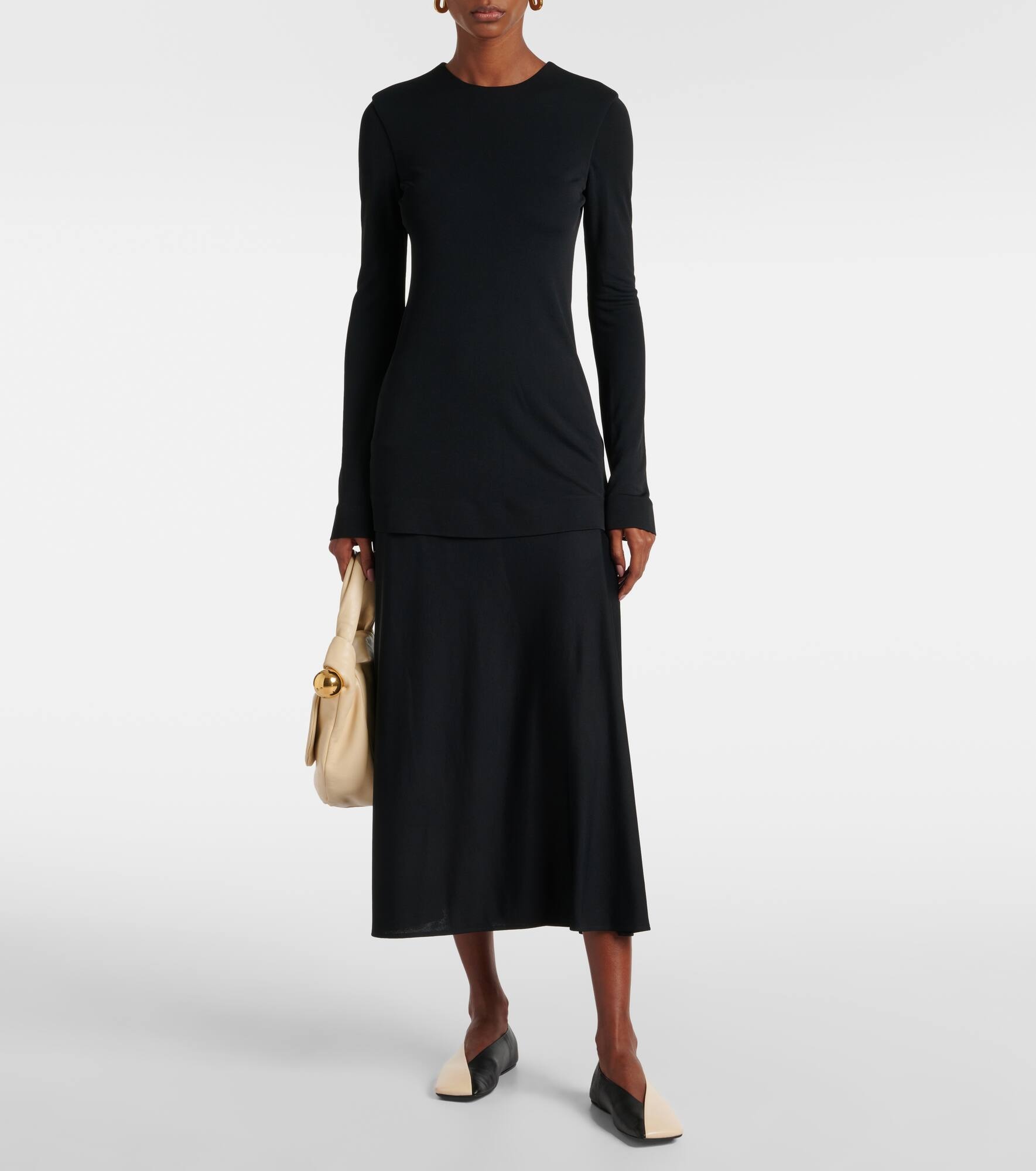 Layered maxi dress - 2