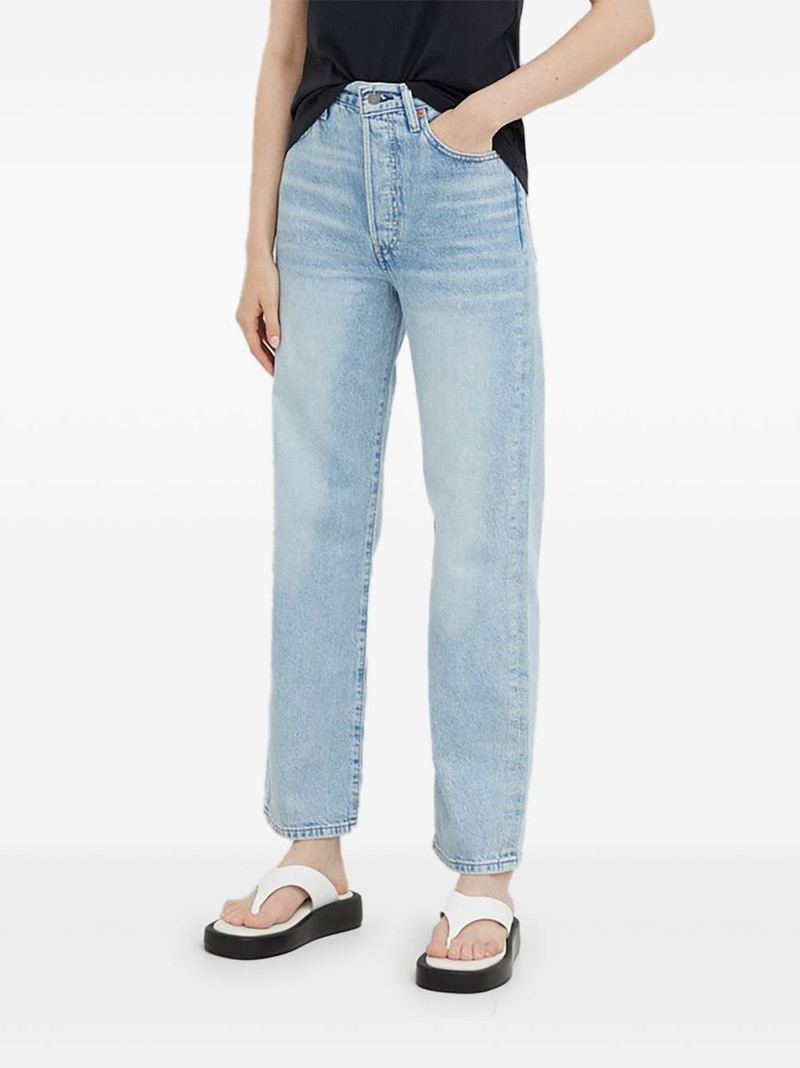 Ribcage straight jeans 1