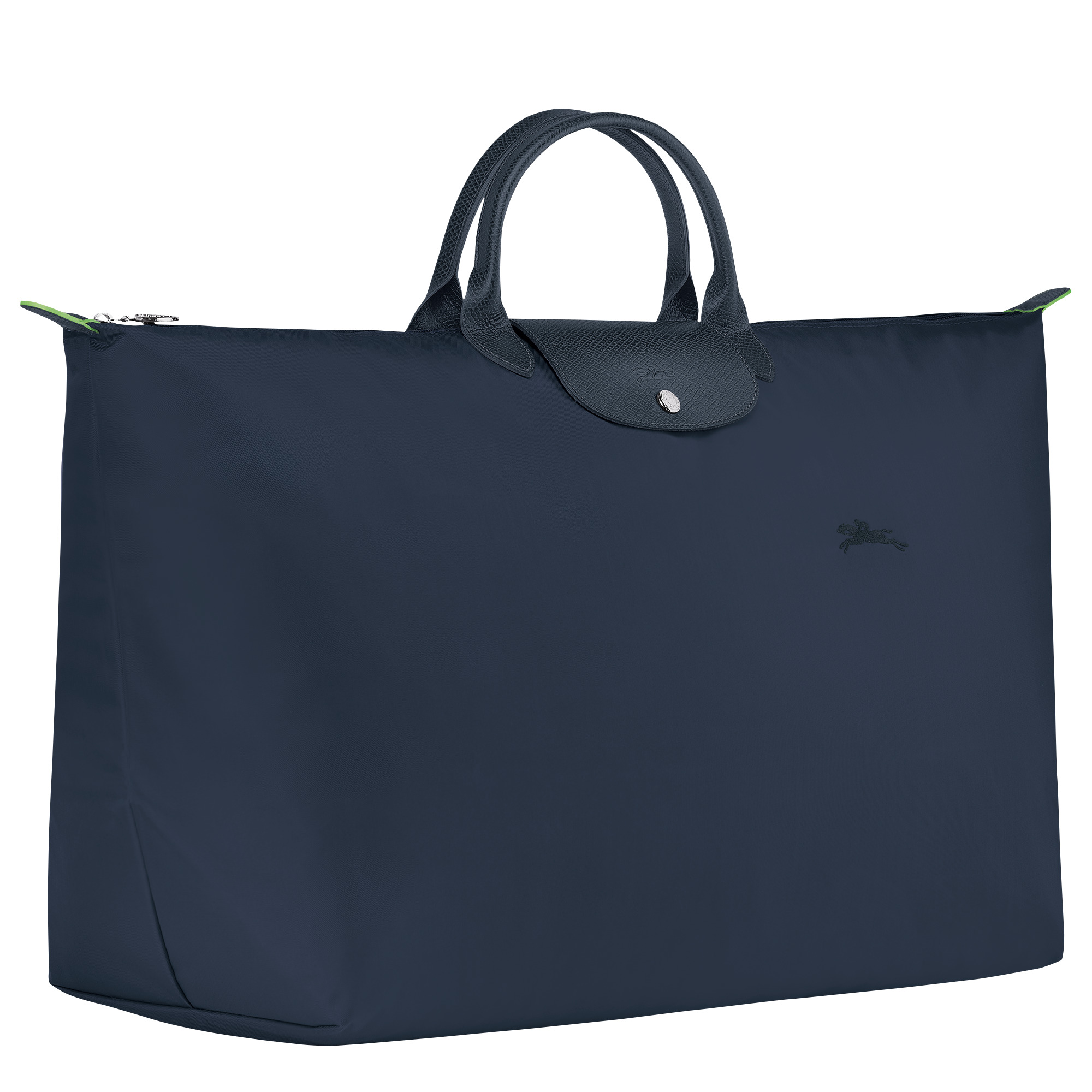 Le Pliage Green M Travel bag Navy - Recycled canvas - 2