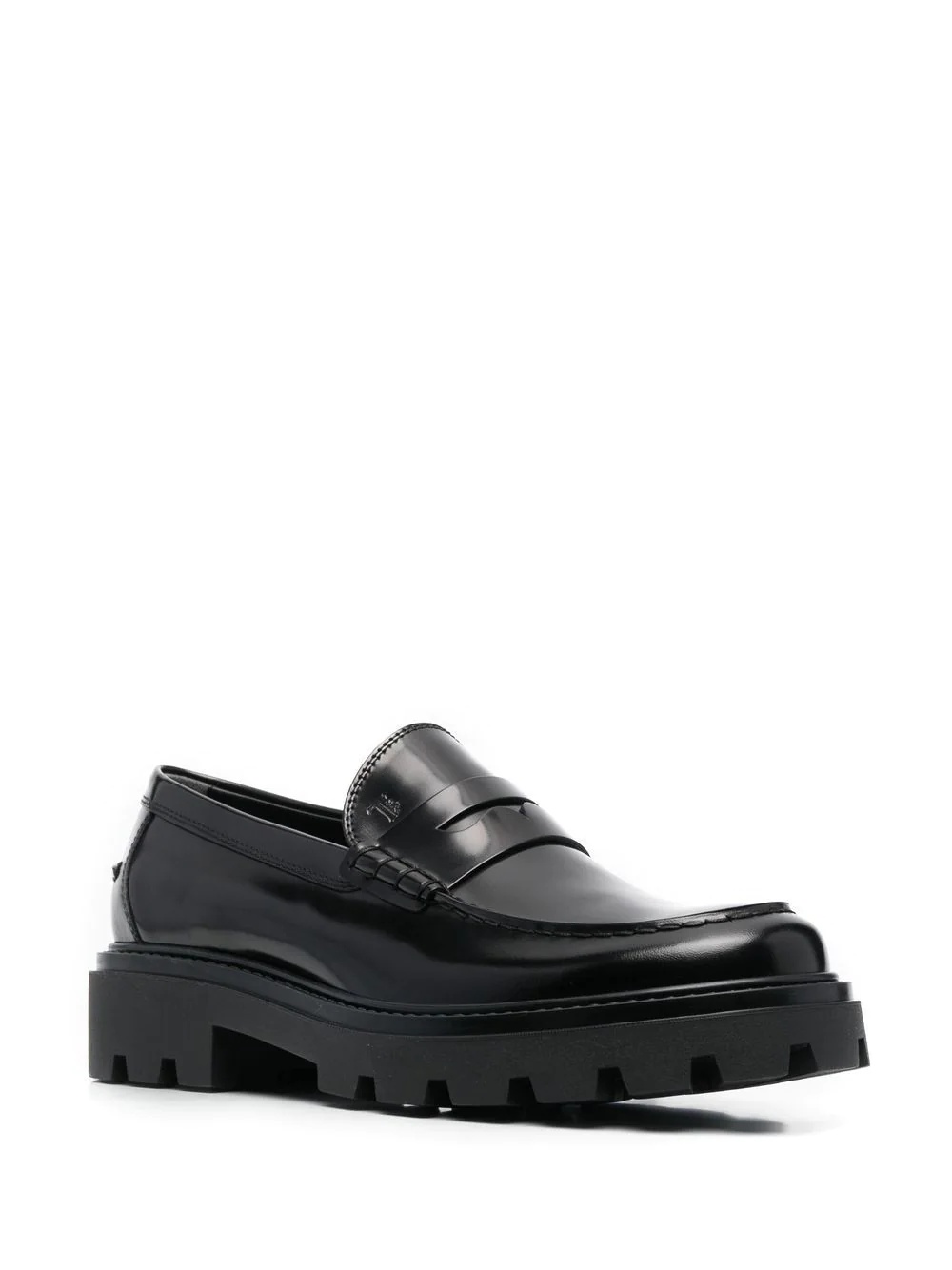 patent-leather loafers - 2