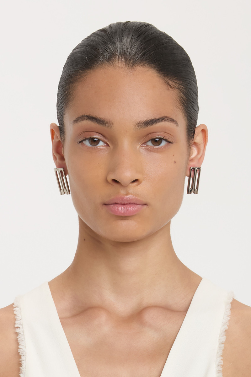 Dorian Stud Earrings In Silver 4