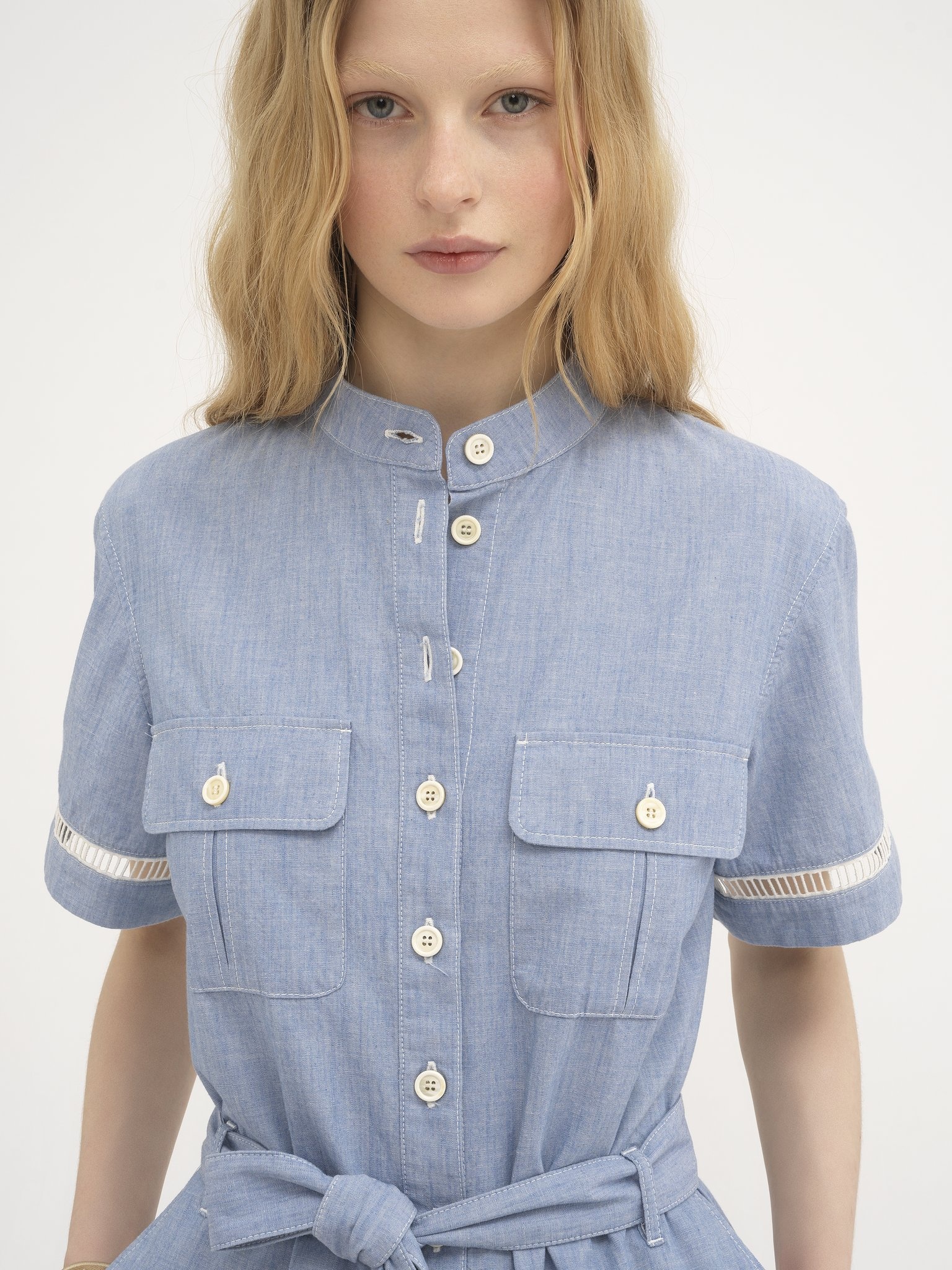 SHORT-SLEEVE JUMPSUIT - 5
