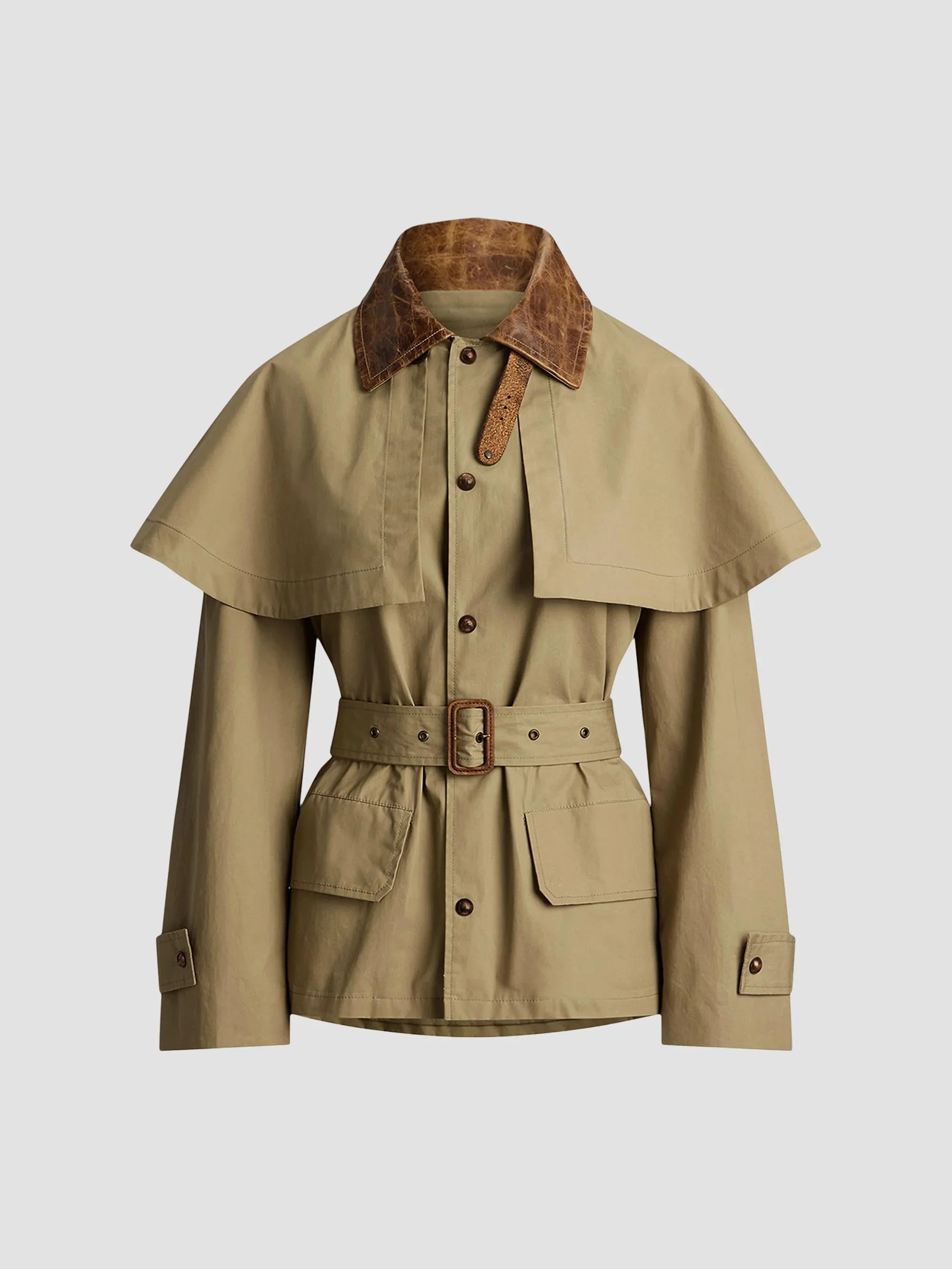 Women's Brannigan Cotton-Blend Coat - Taupe - 1