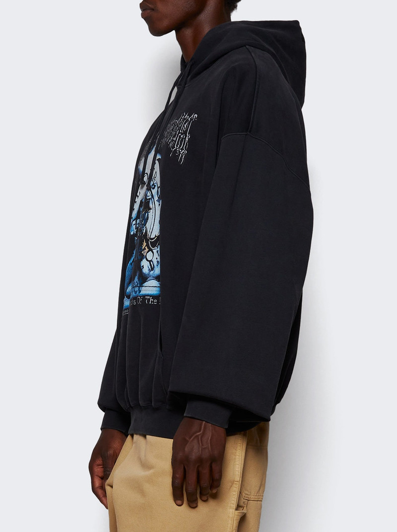 Cof Filthy Secret Oversized Hoodie Washed Black 3