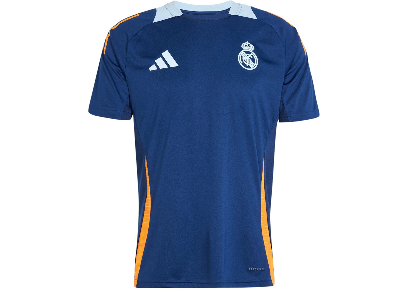 adidas Real Madrid Tiro 24 Competition Jersey Team Navy Blue 2/Crew Orange/Glow Blue - 1