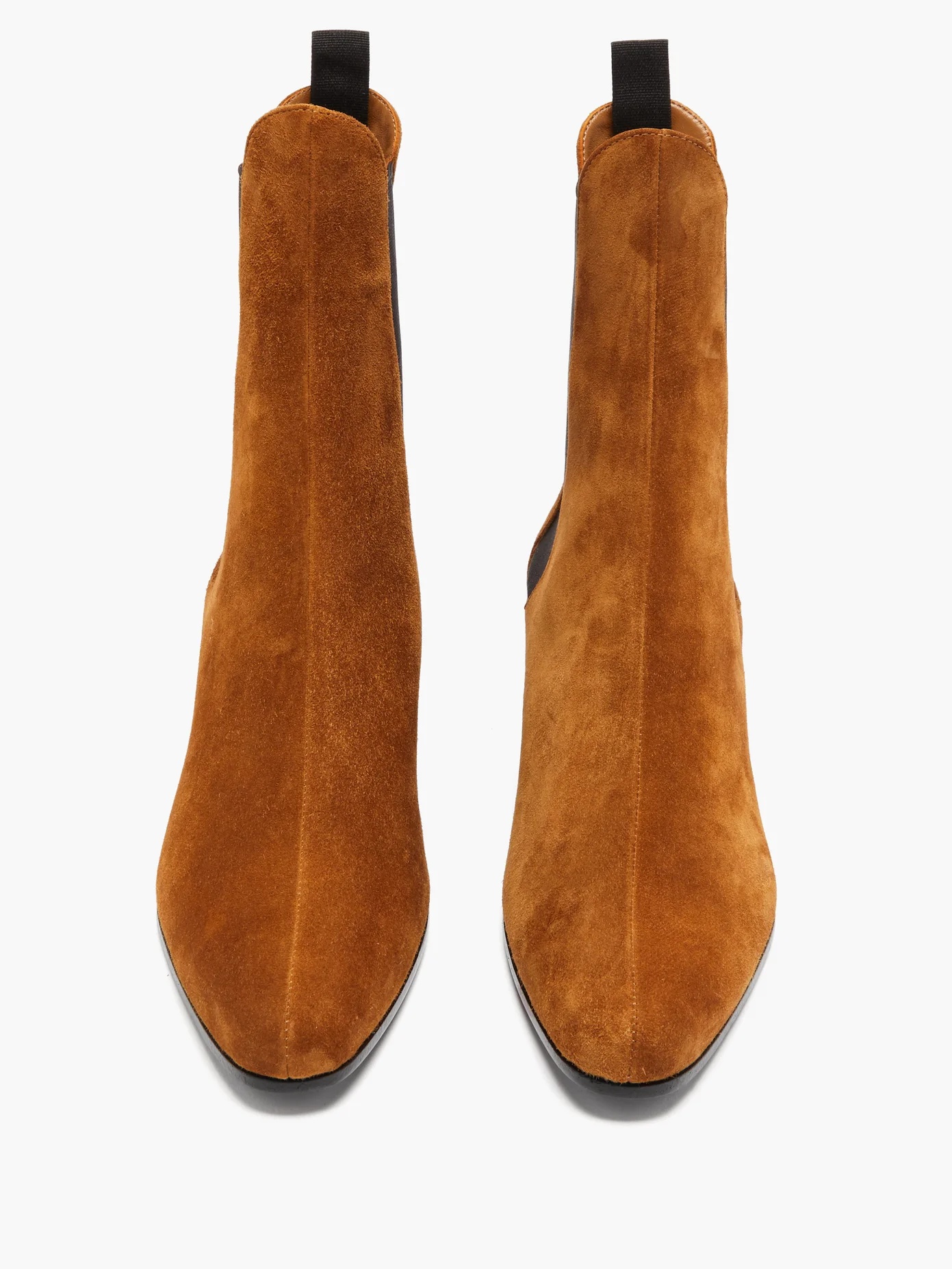 Saratoga suede Chelsea boots - 5