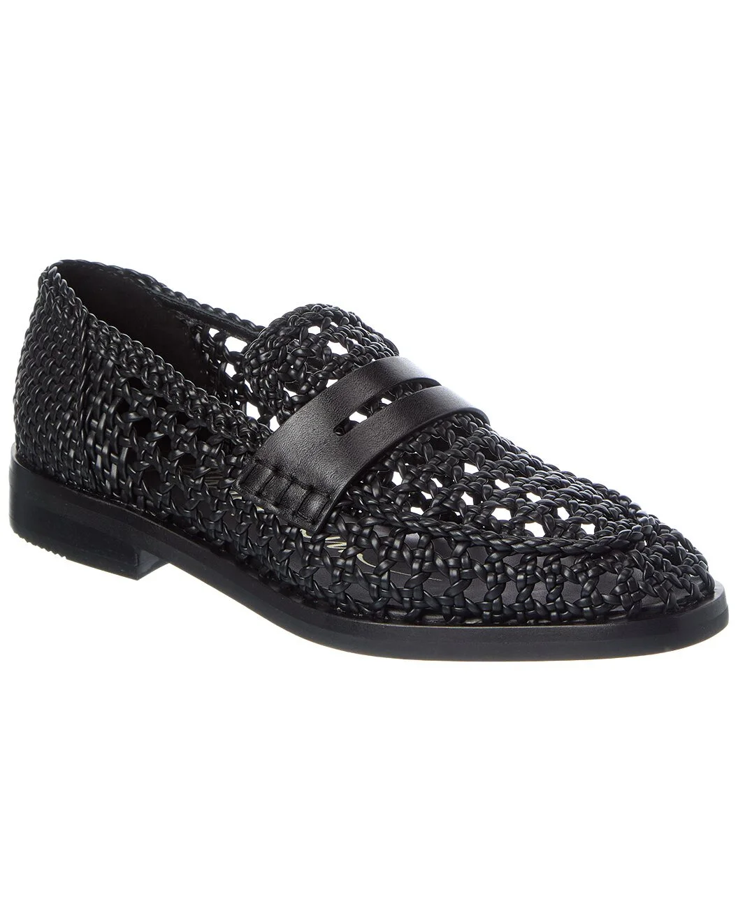 3.1 Phillip Lim Alexa Macrame Woven Leather Loafer - 1