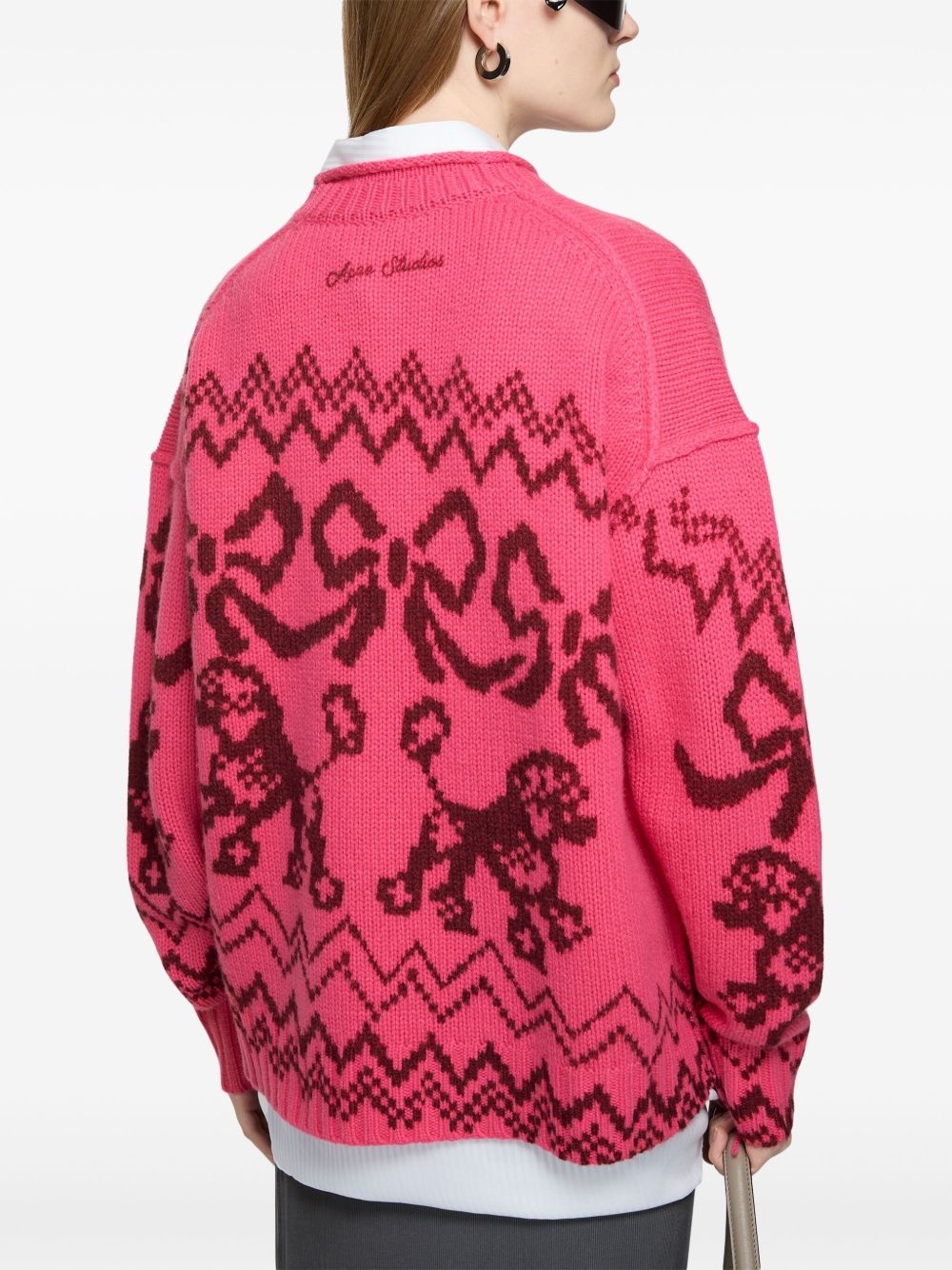 jacquard sweater - 4