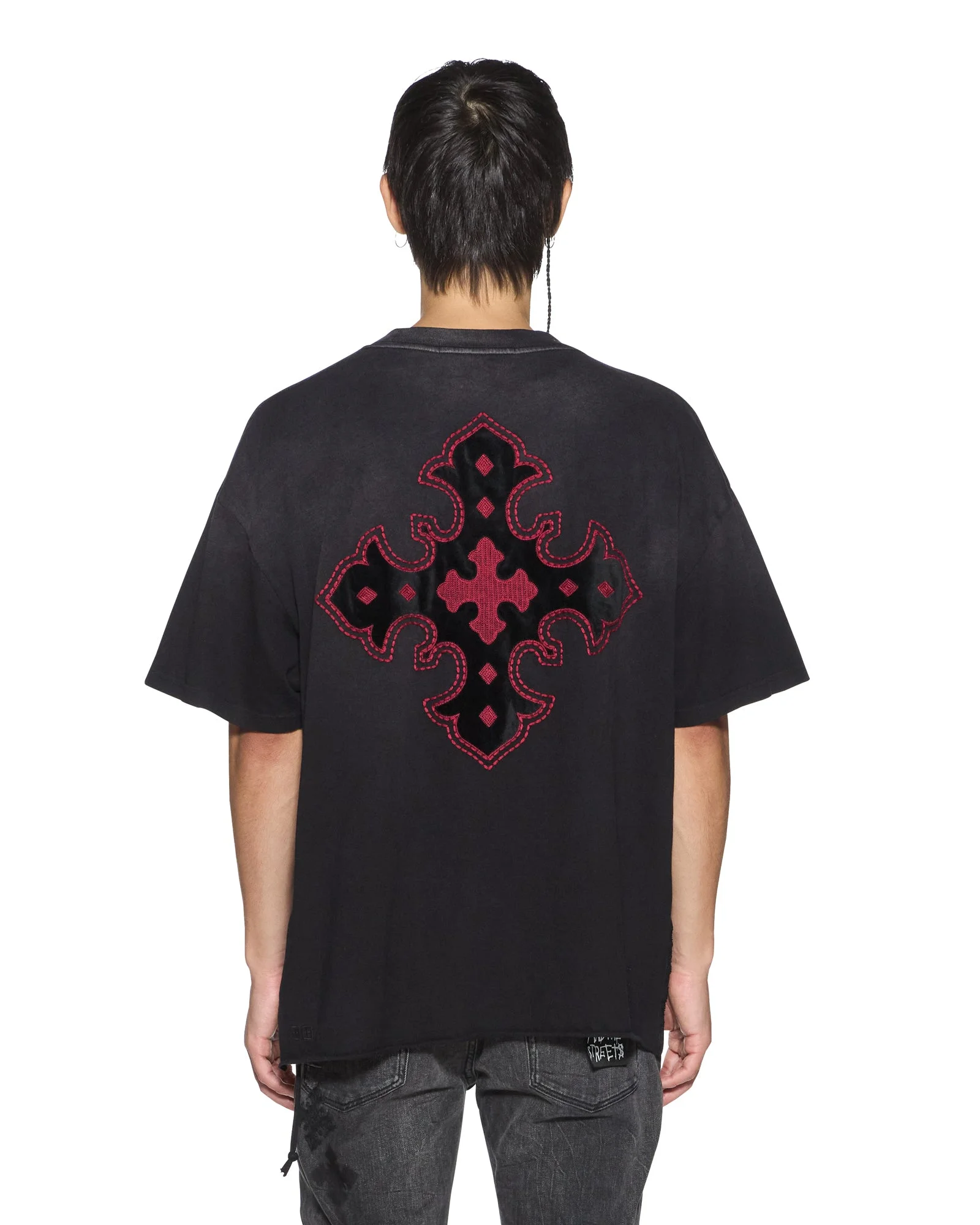 PAISE EKCESS SS TEE BLACK FADE - 1