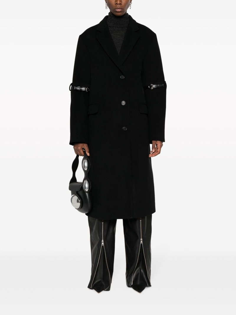 COPERNI buckle-detail single-breasted coat outlook