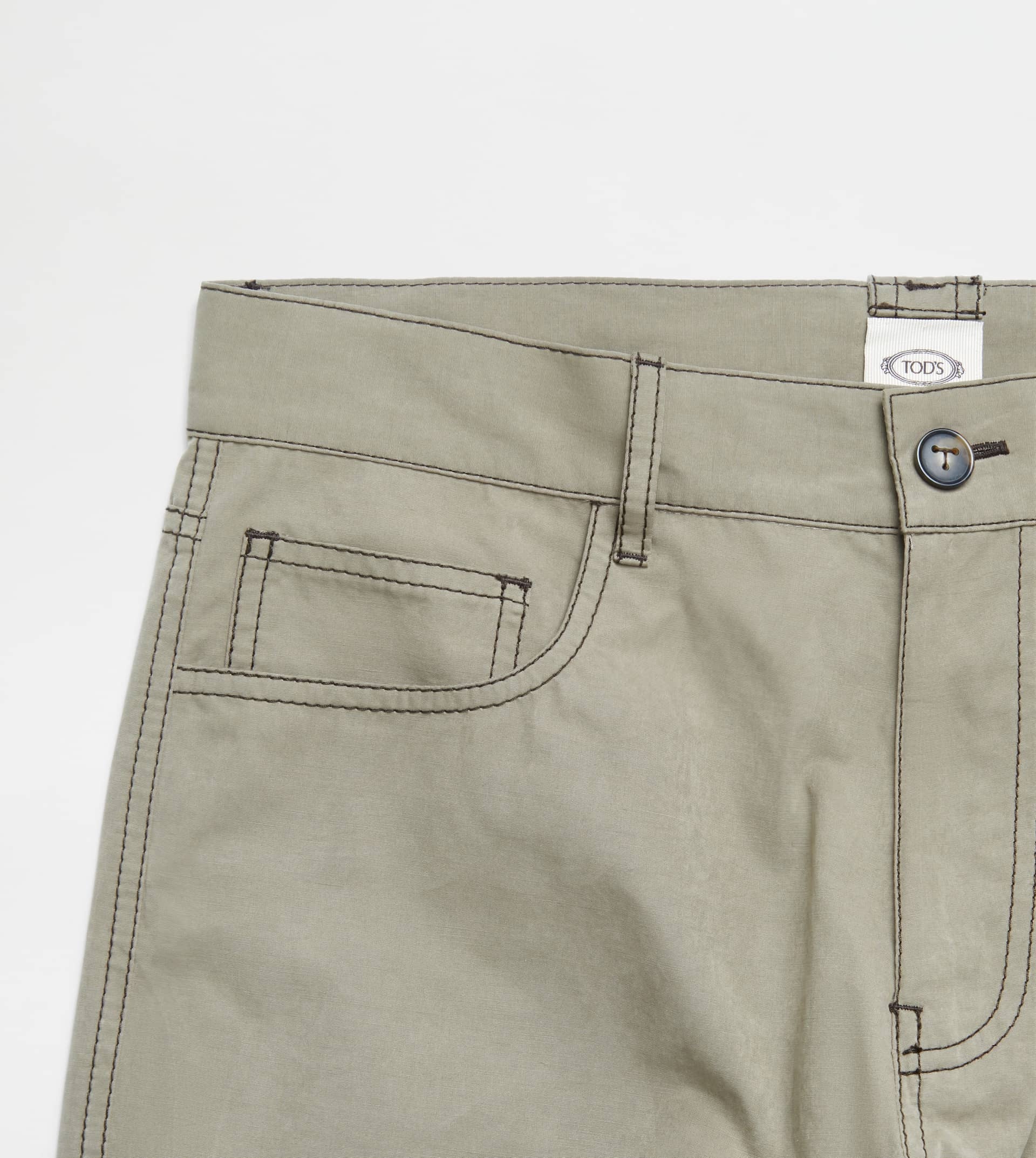 TROUSERS - BEIGE - 5