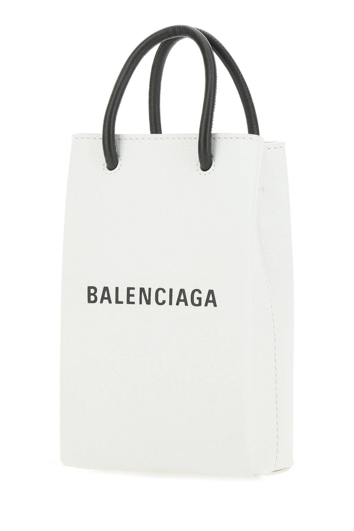 White leather handbag - 2