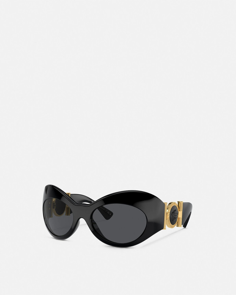 Oval Shield Sunglasses - 1