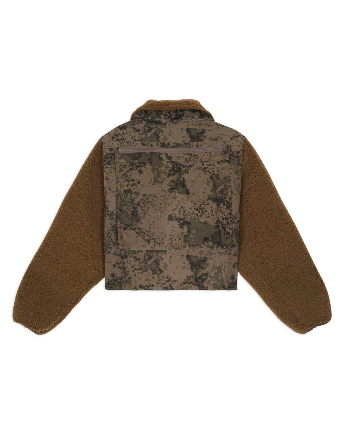 Brain Dead x South2 West8 Fleece Sleeve Tenkara Short Jacket - Grey - 2