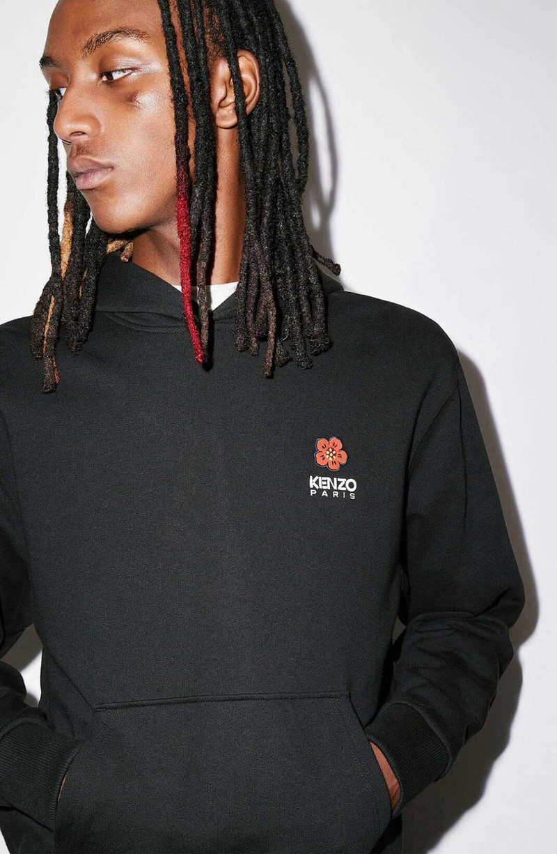 BOKE FLOWER' crest hoodie sweatshirt with zip 6
