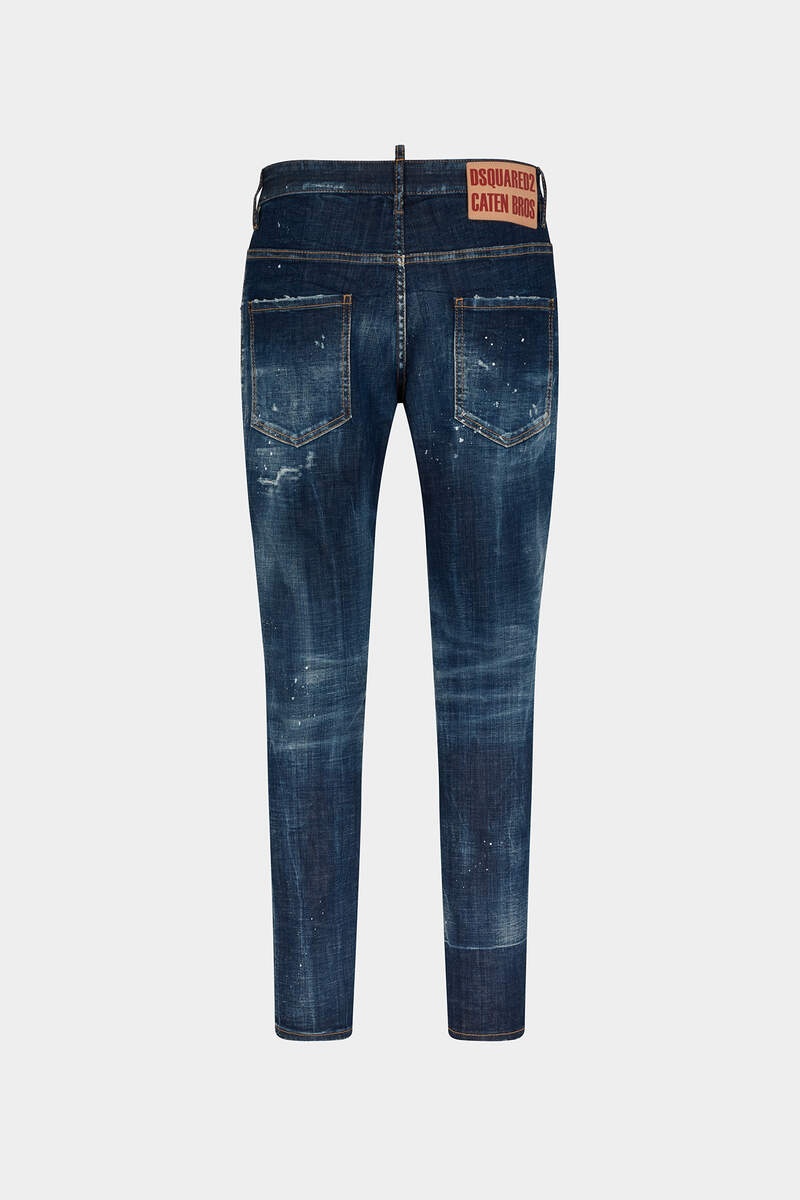 DARK TOPPA WASH SKATER JEANS - 2