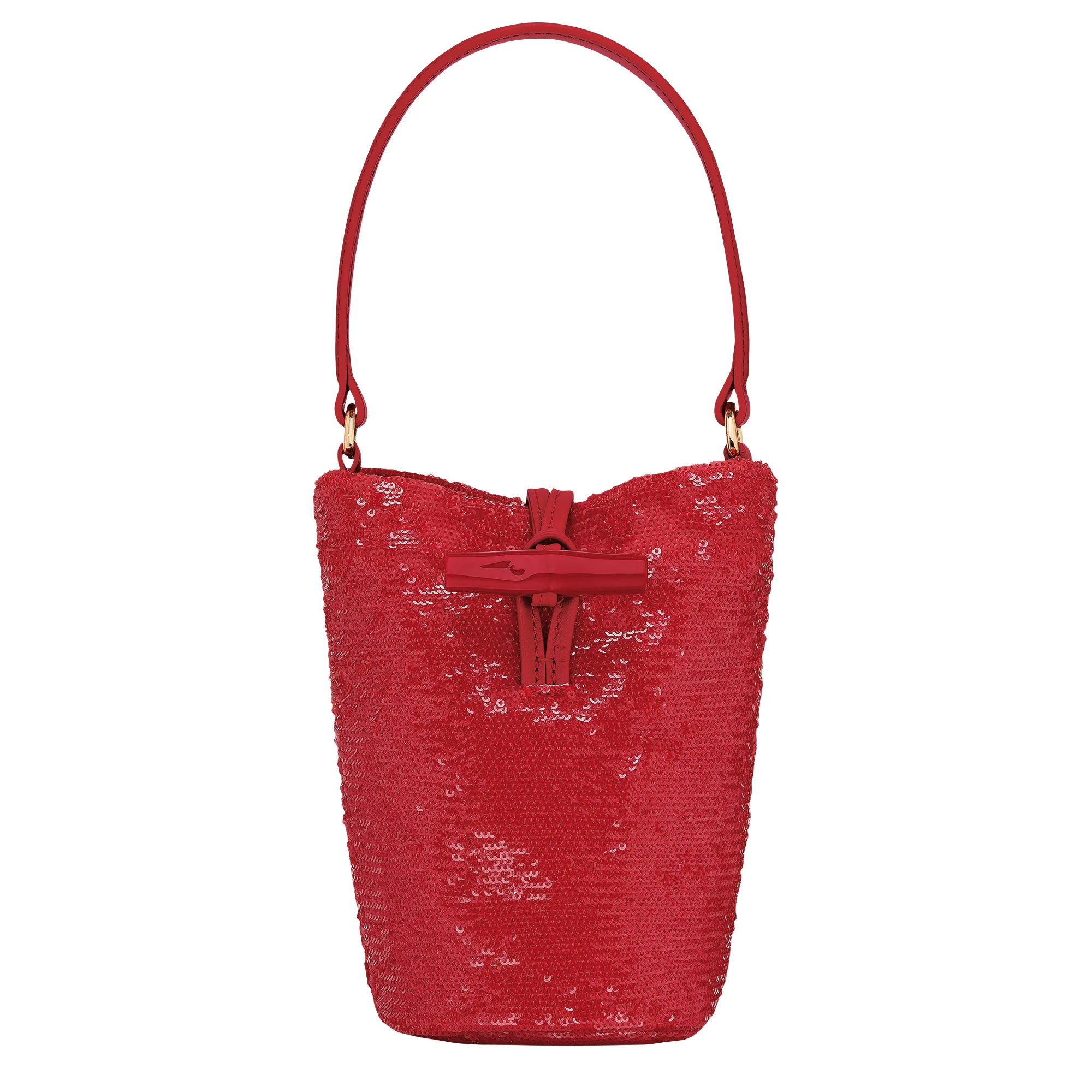 Le Roseau Handbag Red - Canvas - 1