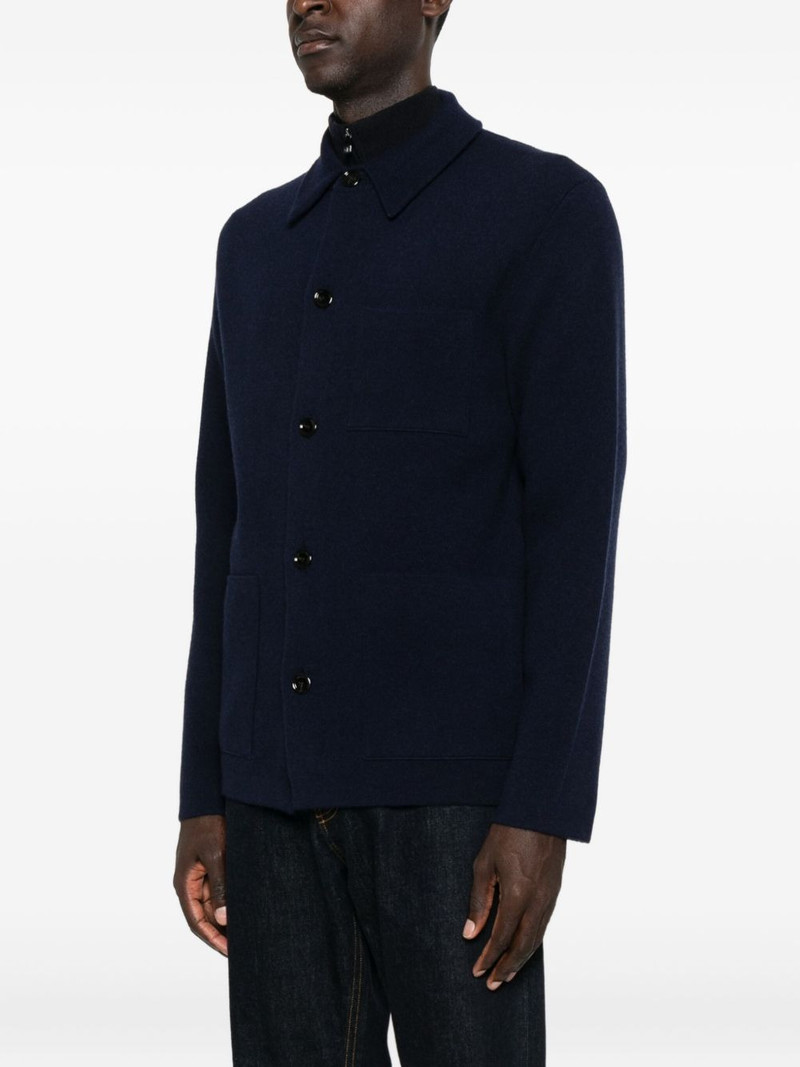 patch-pocket button cardigan 3