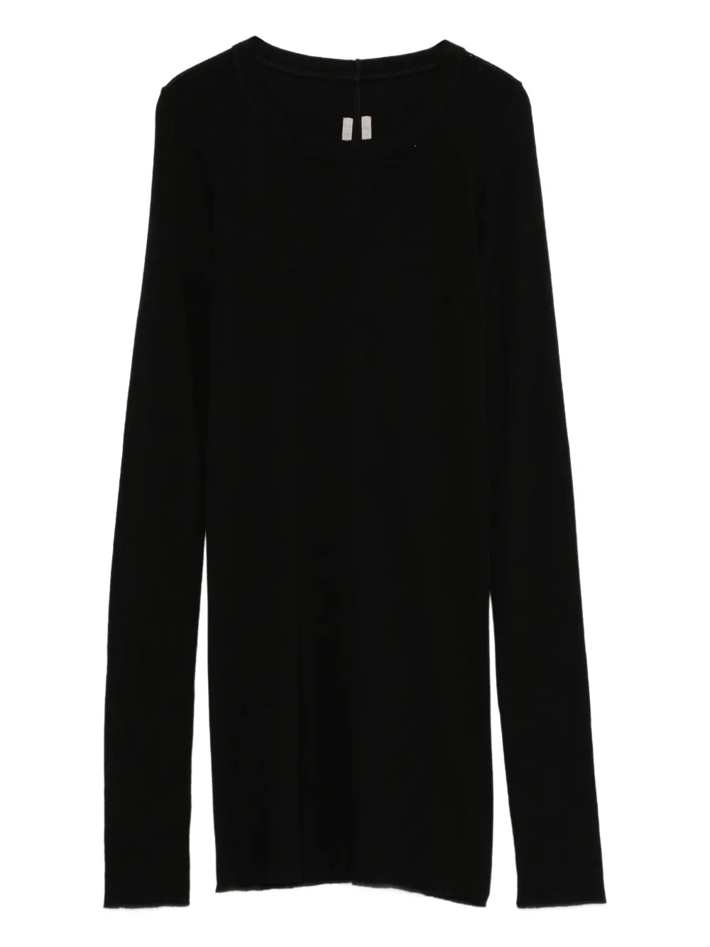 RICK OWENS - Men Rib LS T-Shirt - 4