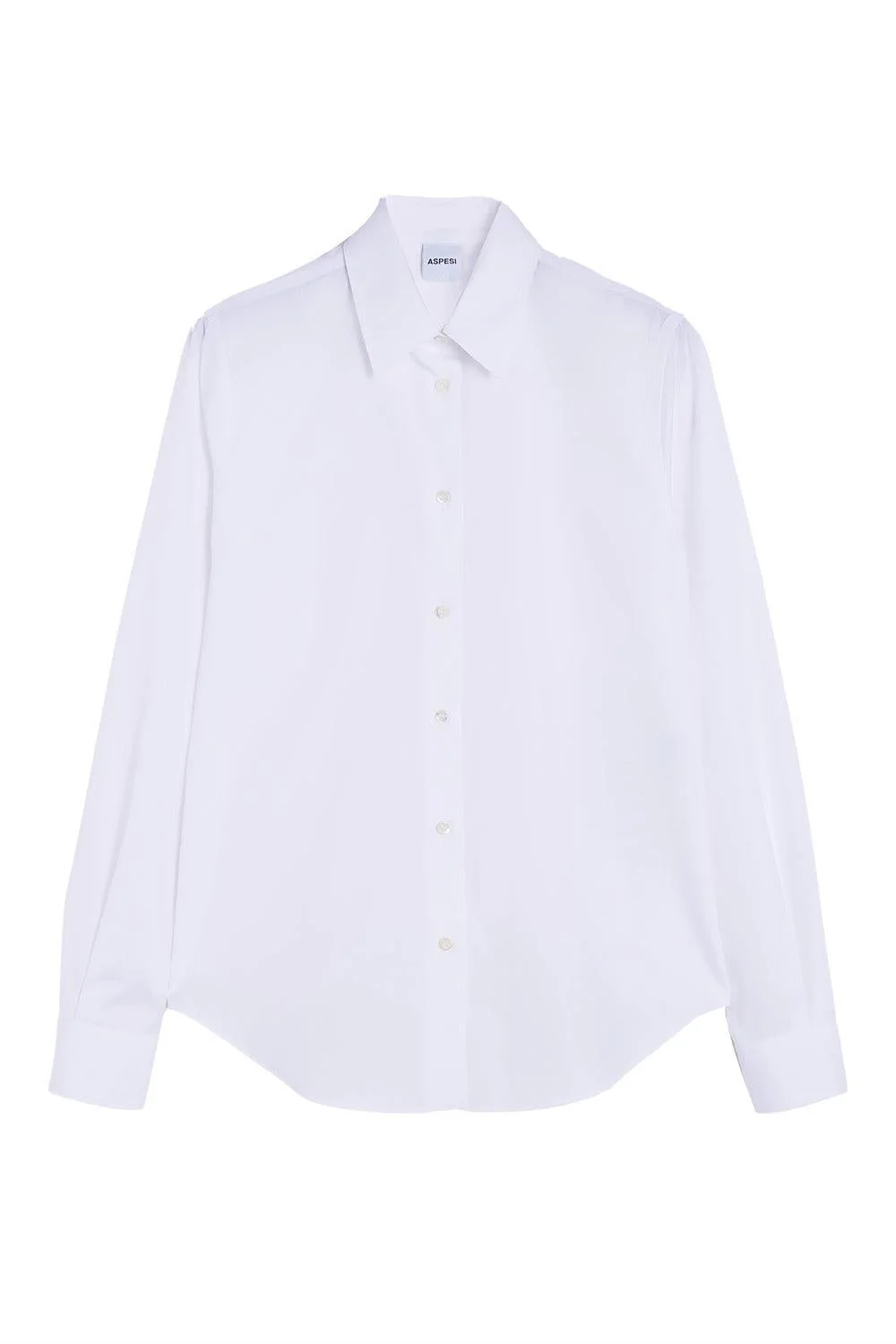 Long Sleeve Mod Shirt - White - 1