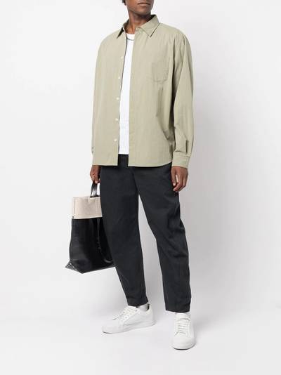 John Elliott button-up long-sleeved shirt outlook