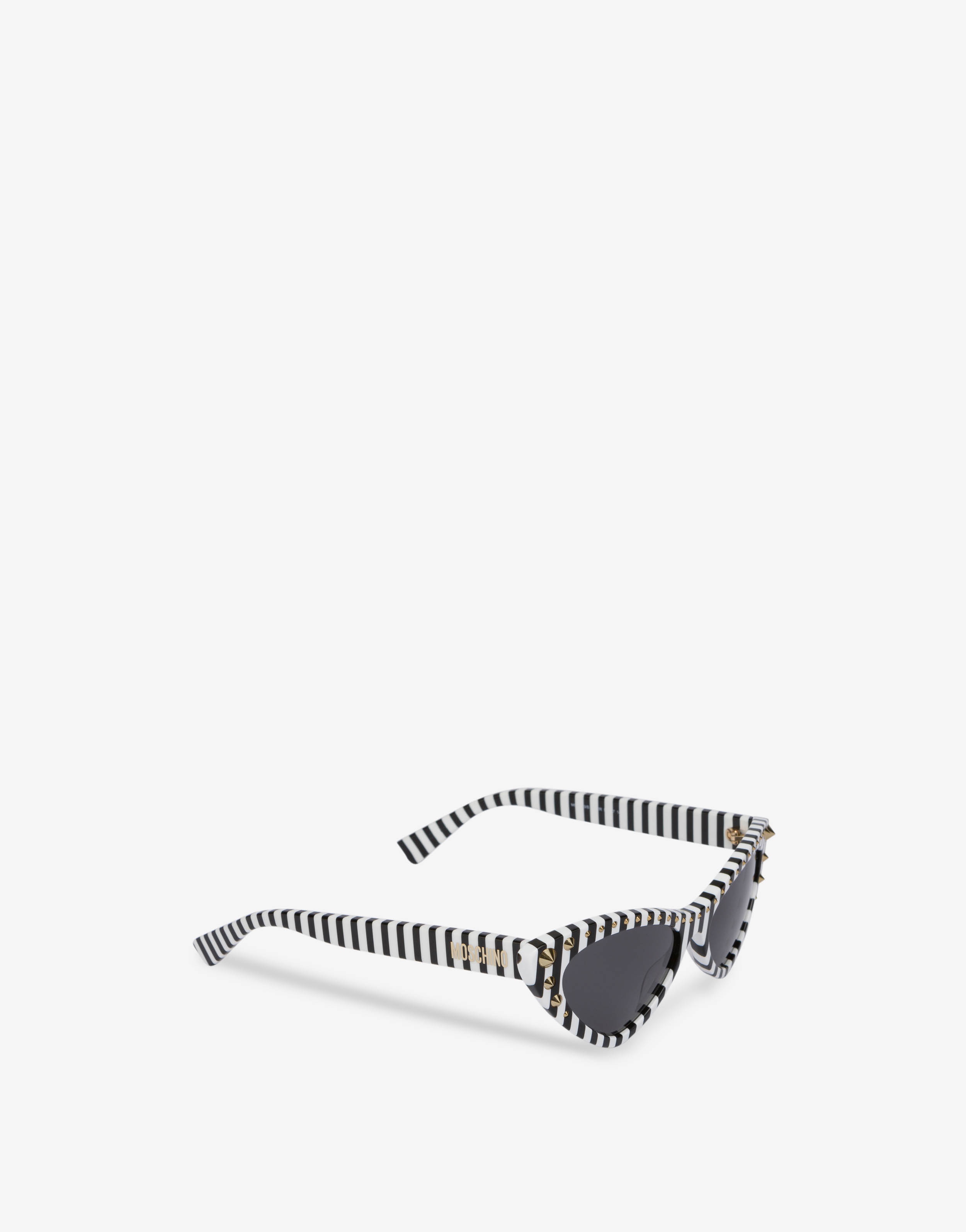 STRIPED SUNGLASSES CAT EYE - 2