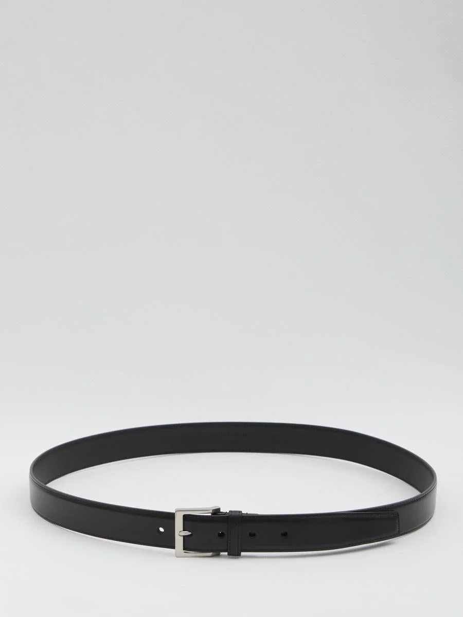 Saint Laurent Belt With Square Buckle - 1