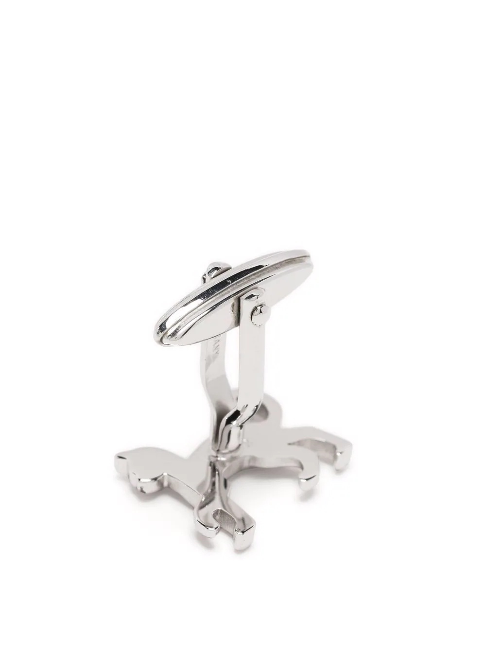 silver cat cufflinks - 2