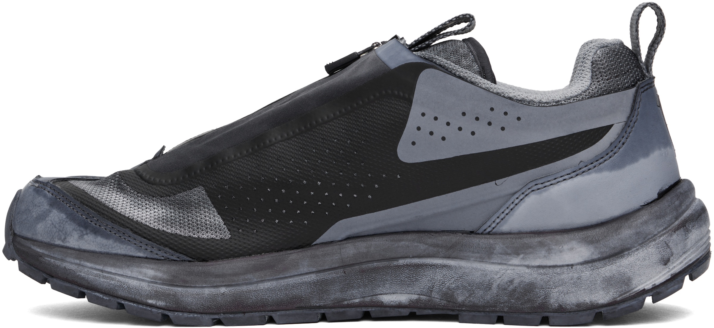 Black & Gray Salomon Edition Bamba 2 Low V2 Sneakers - 3
