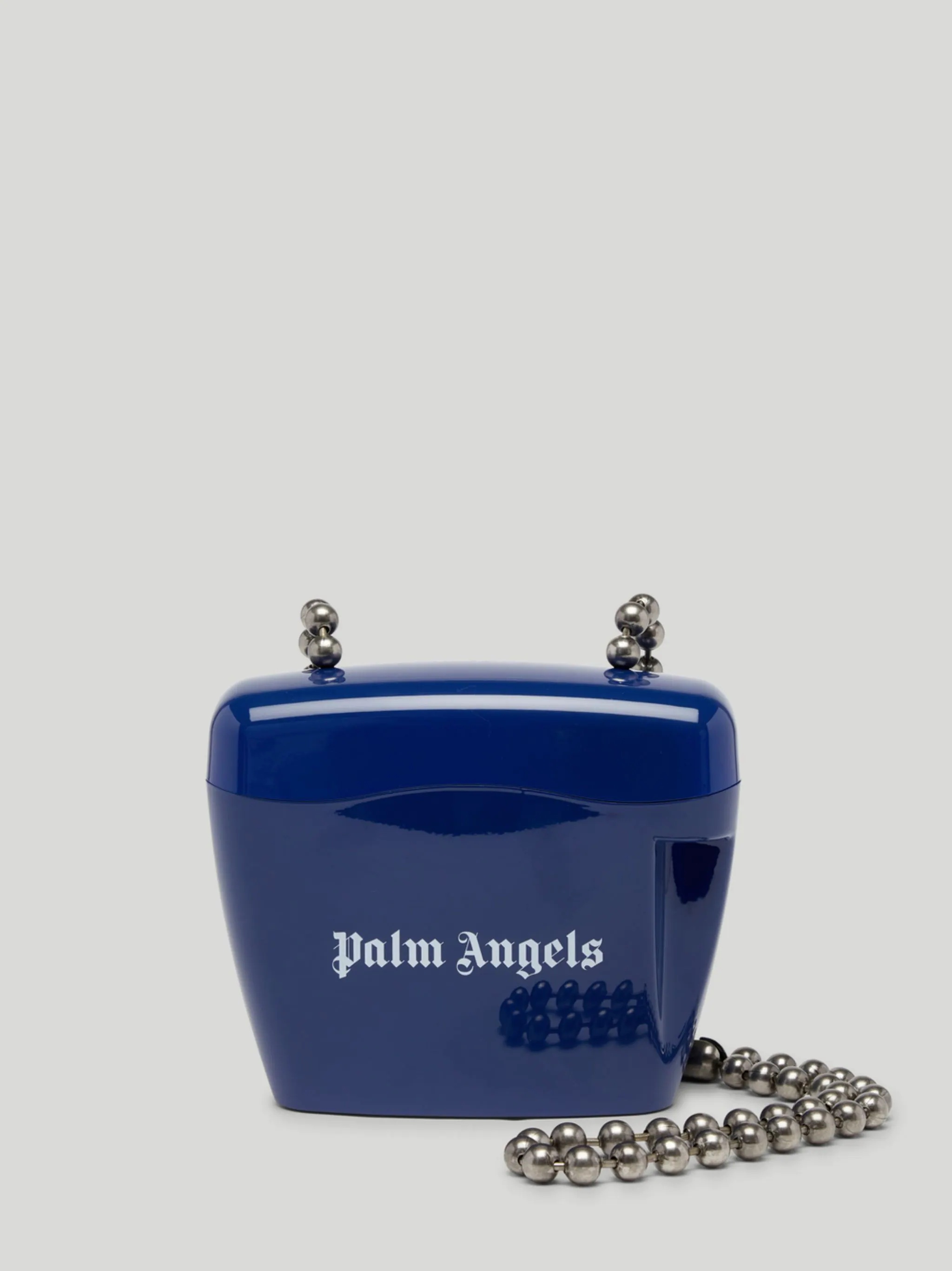 MINI NAVY BLUE PADLOCK BAG - 1